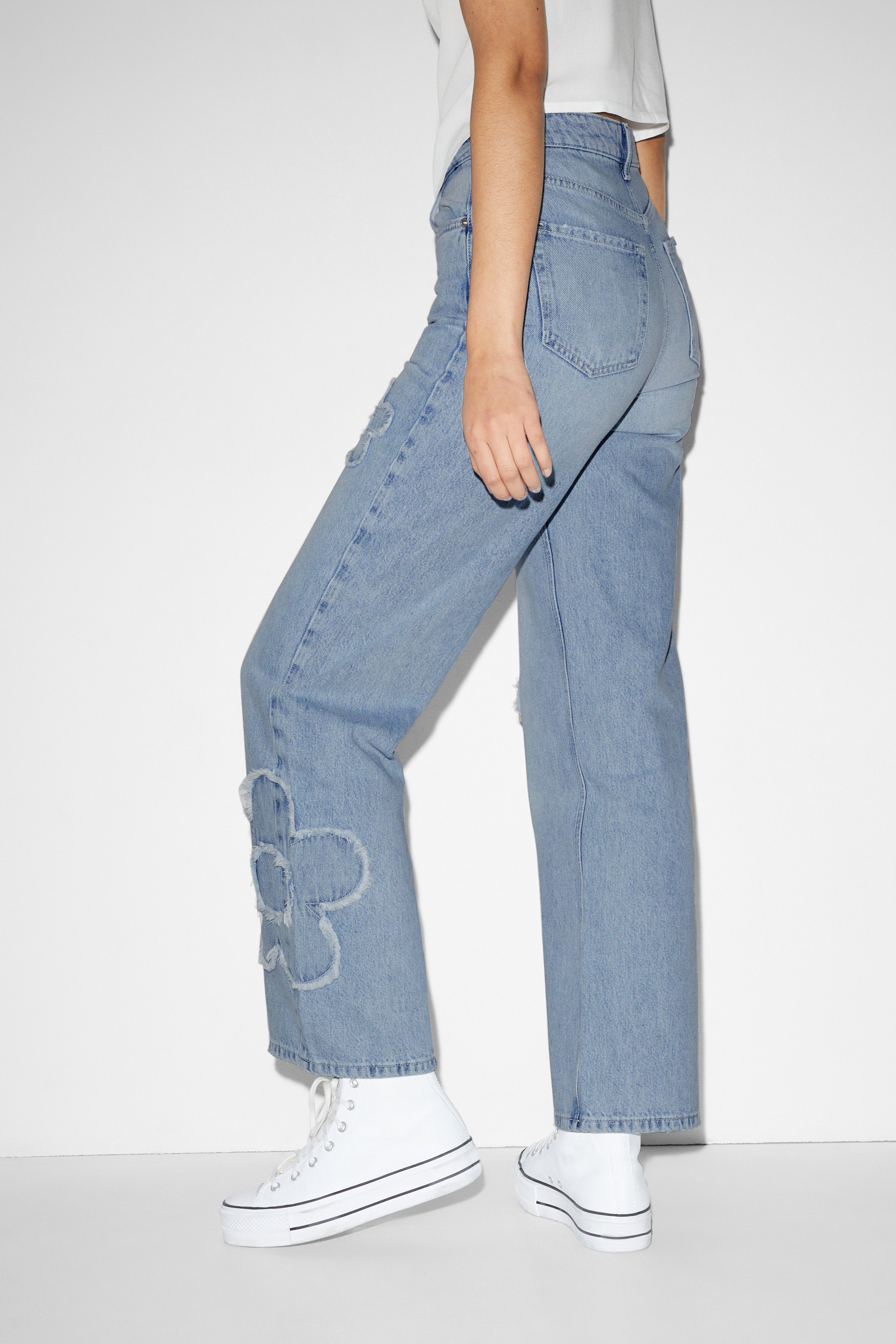 CLOCKHOUSE - loose fit jeans - high waist