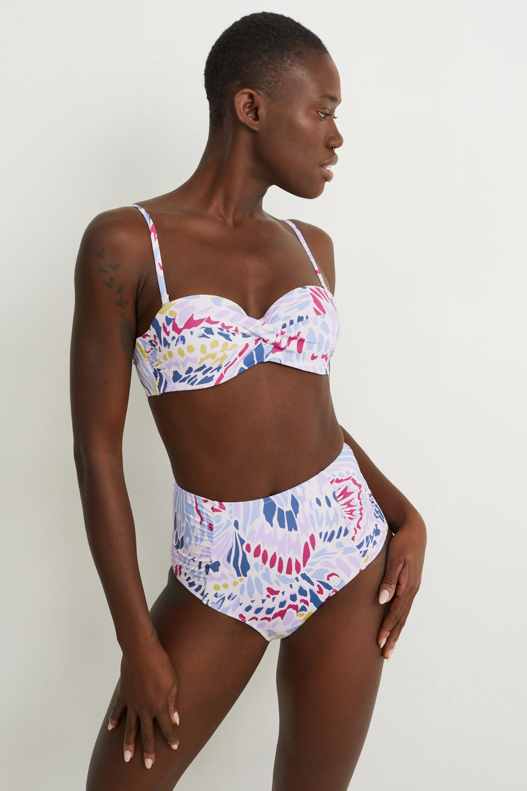 Bikini top - bandeau - padded - LYCRA? XTRA LIFE?