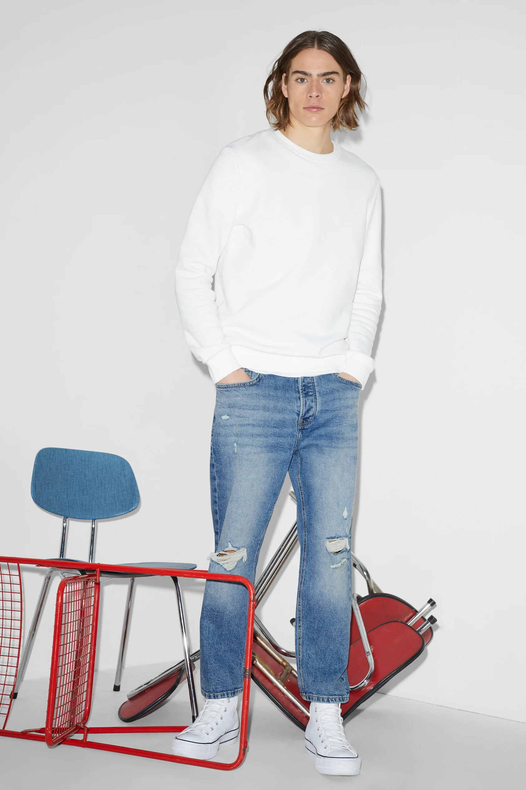 Regular jeans - LYCRA?