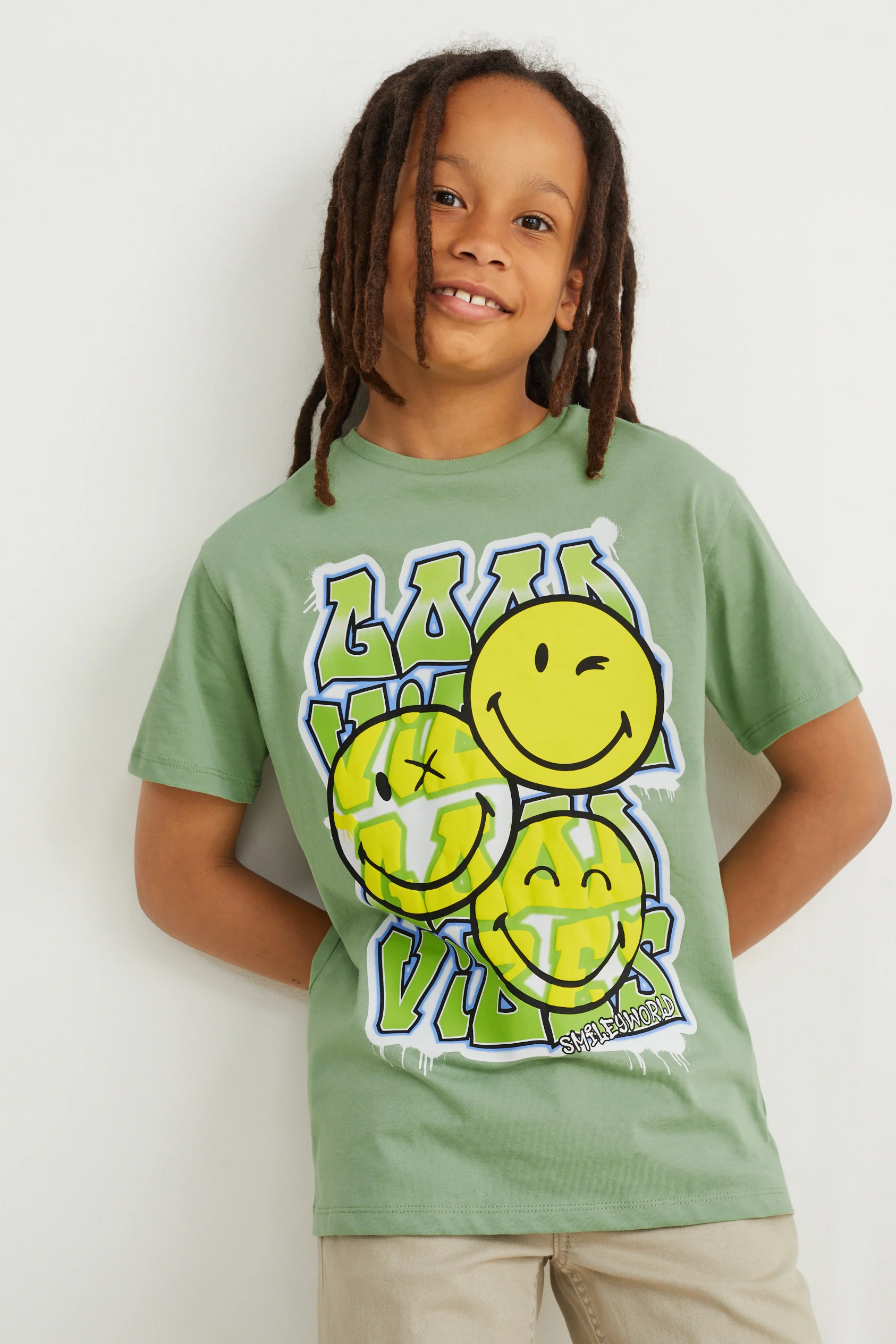 SmileyWorld? - short sleeve T-shirt