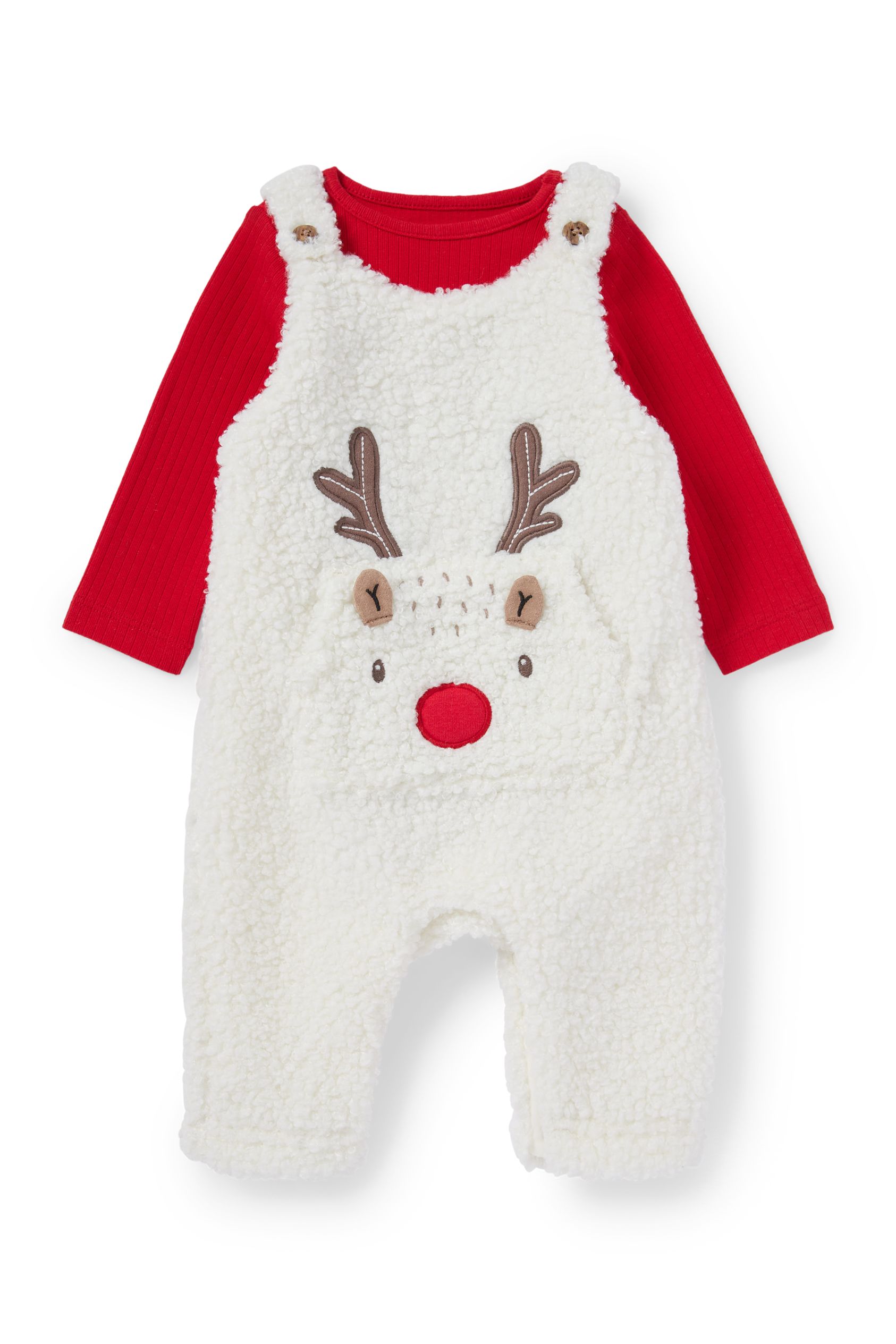 Rudolph - baby Christmas outfit - 2 piece