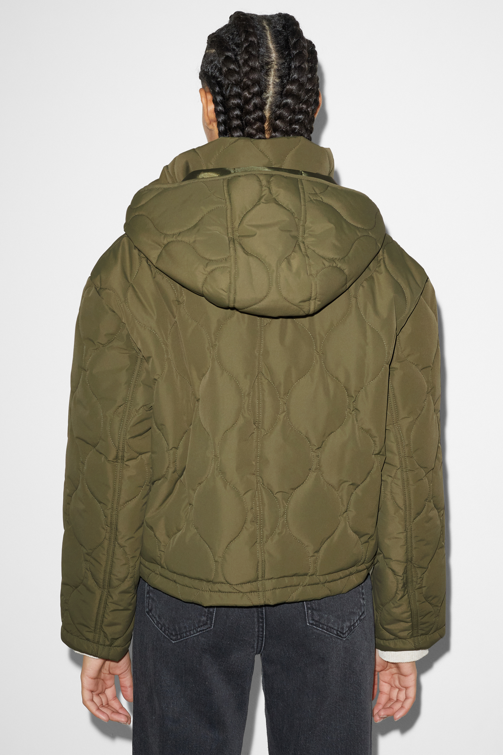 CLOCKHOUSE - quilted jacket with hood