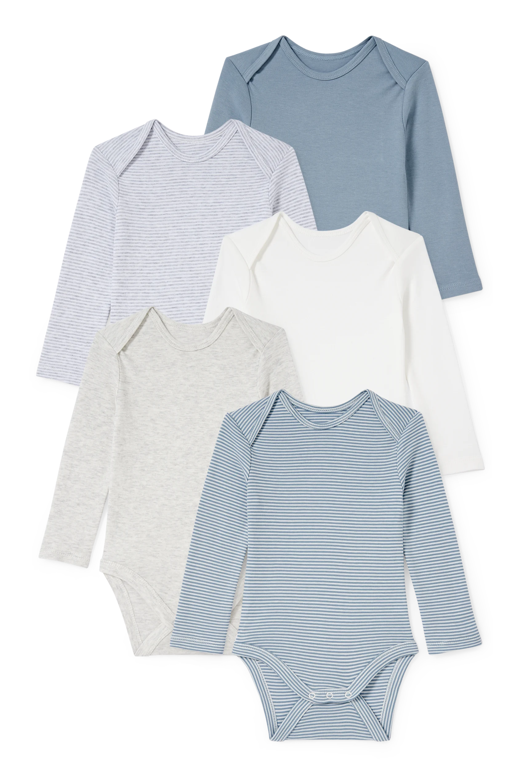 Multipack of 5 - baby bodysuit