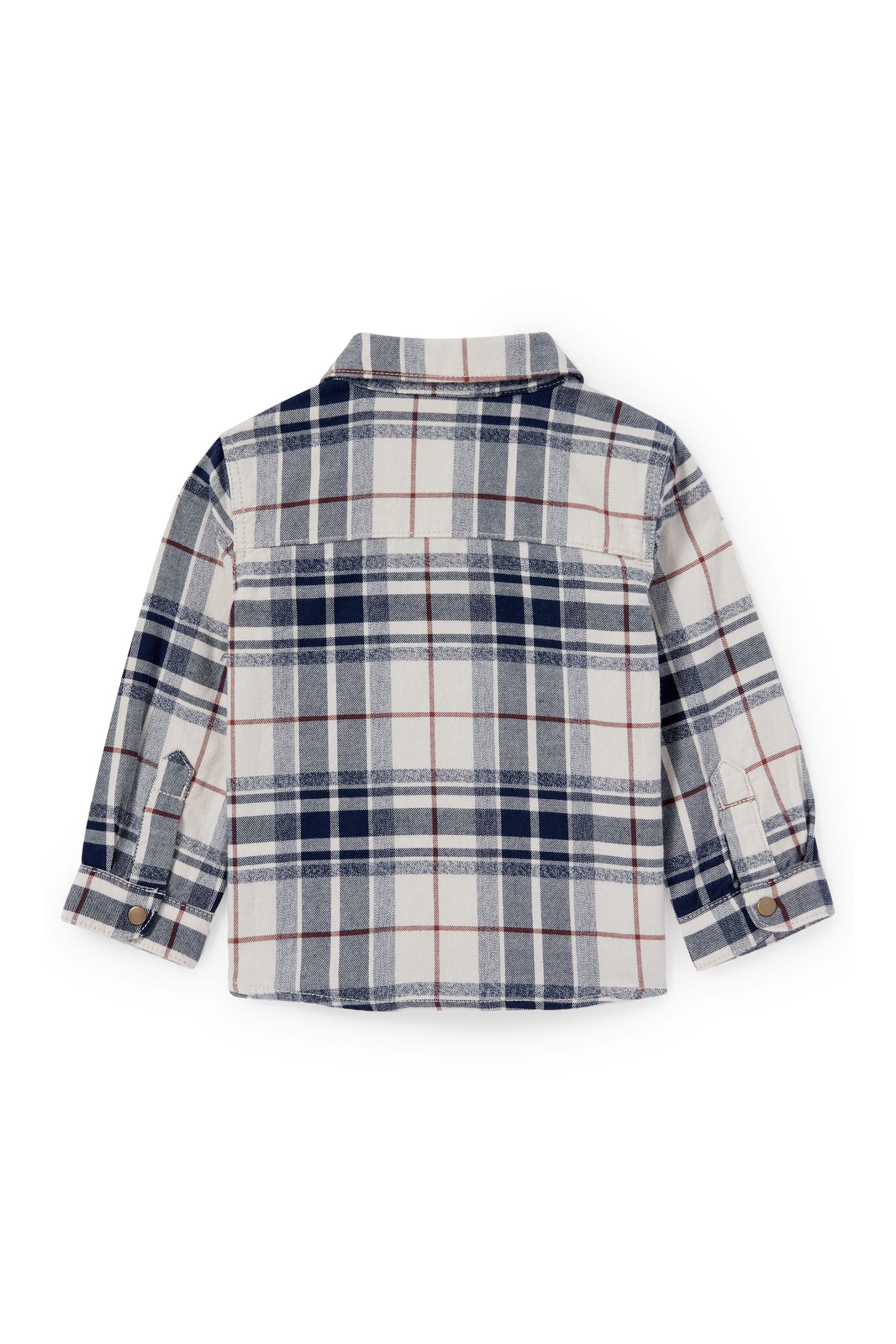 Baby flannel shirt - check