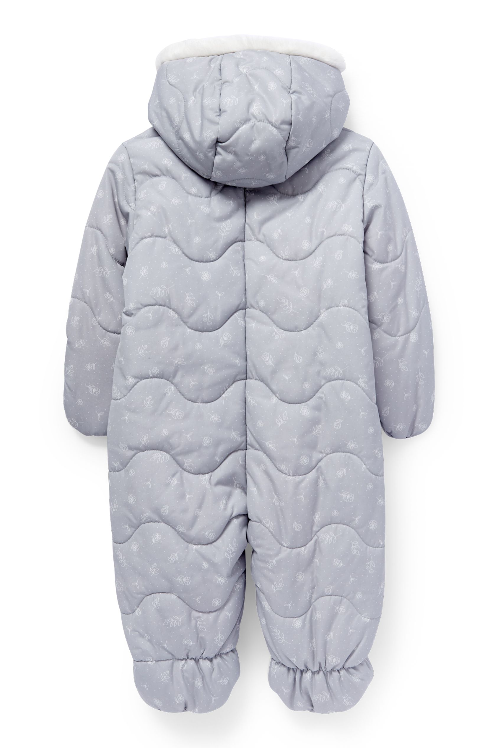 Bambi - baby snowsuit with hood