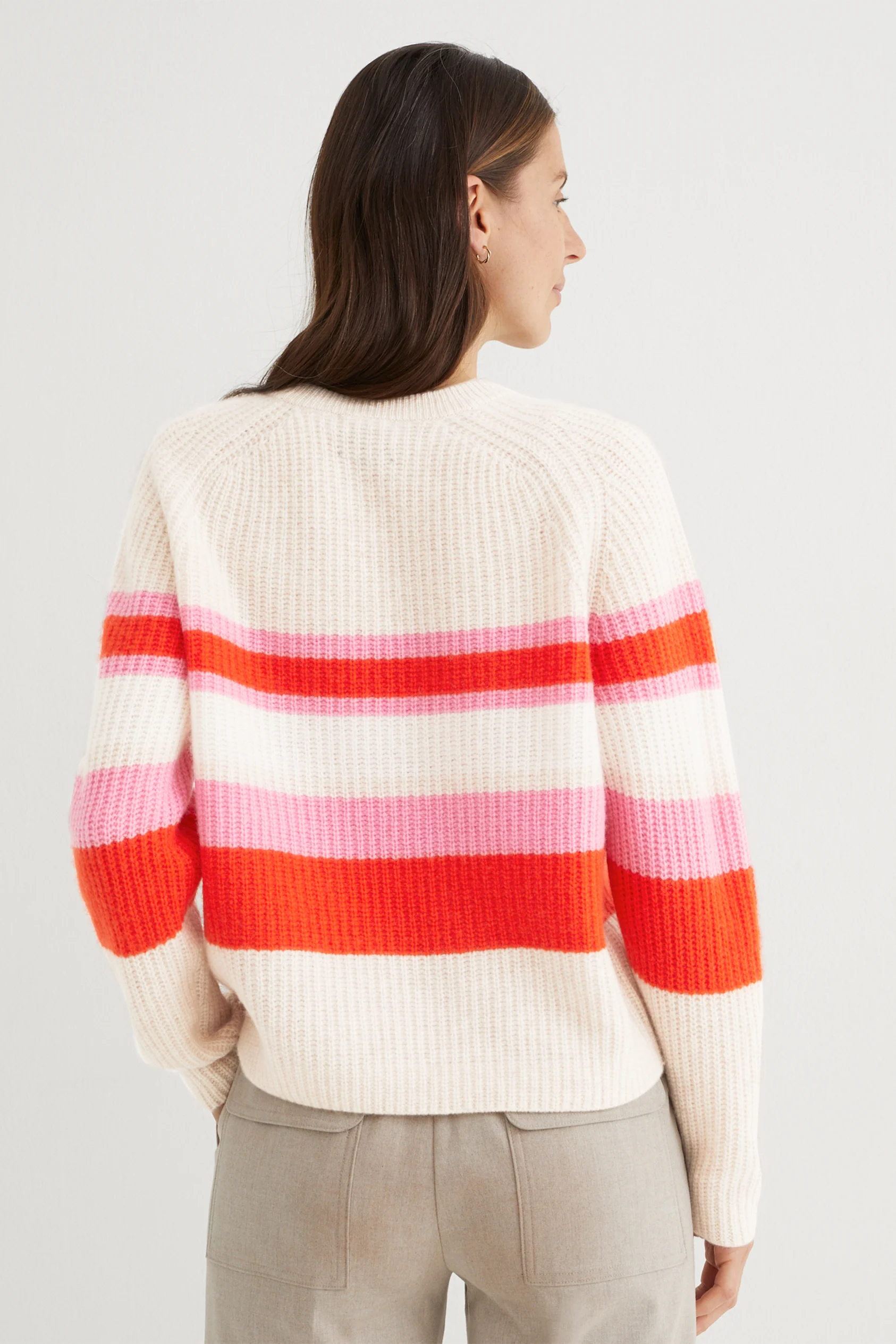 Cashmere jumper - striped