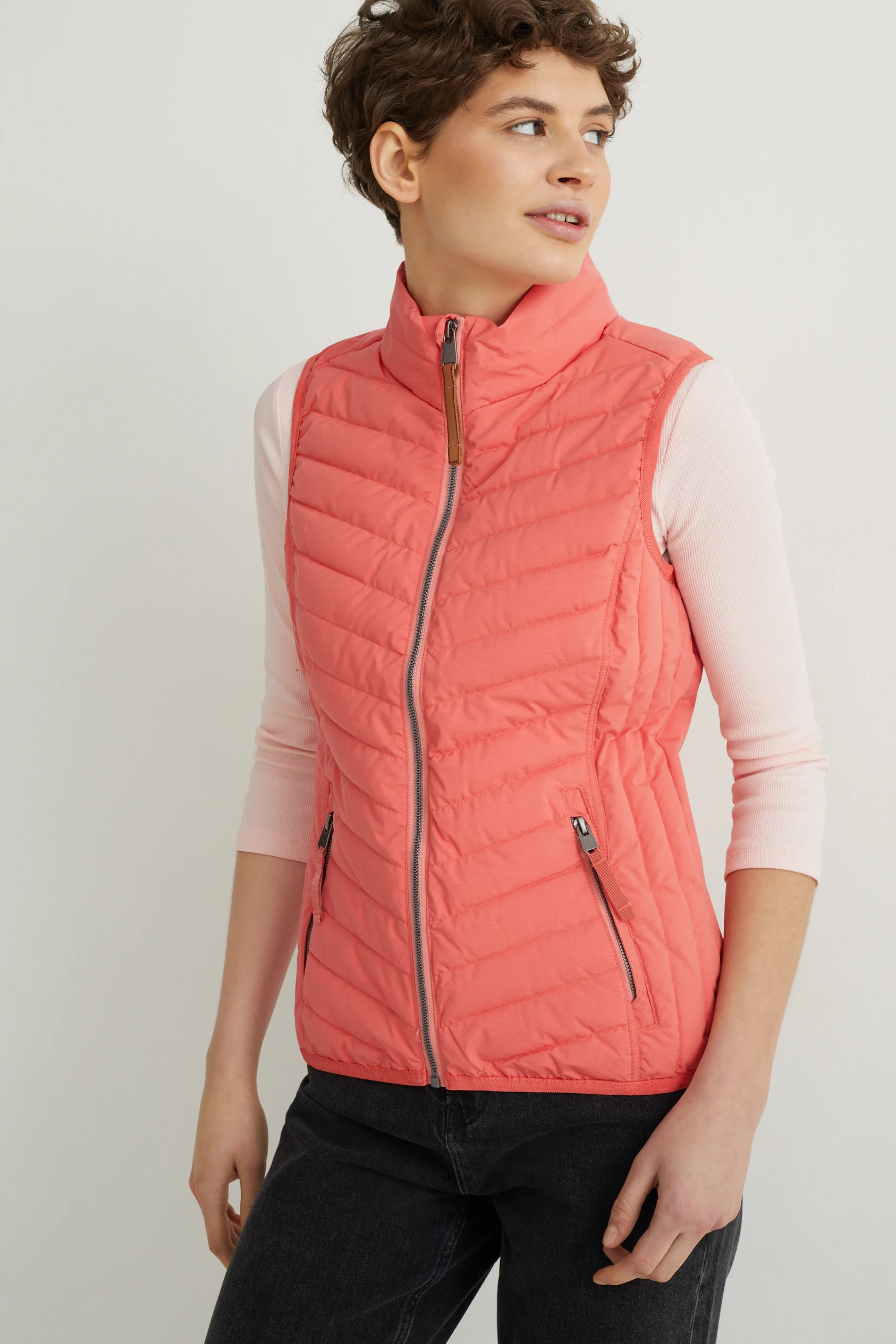 Quilted gilet