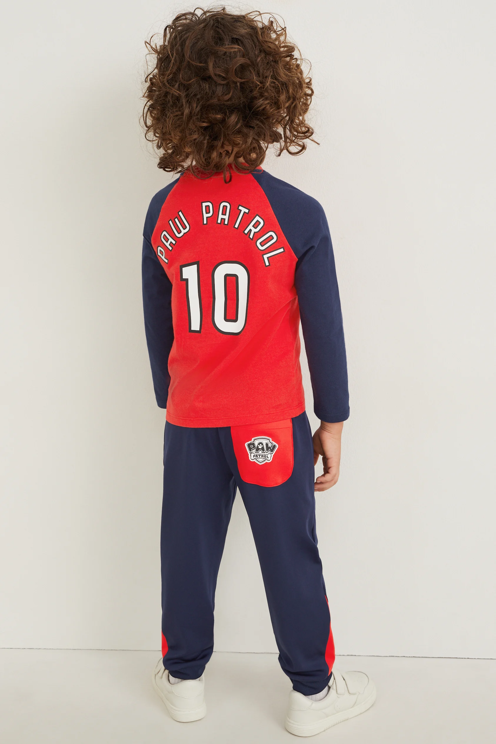 Set - PAW Patrol - long sleeve top, shorts and joggers