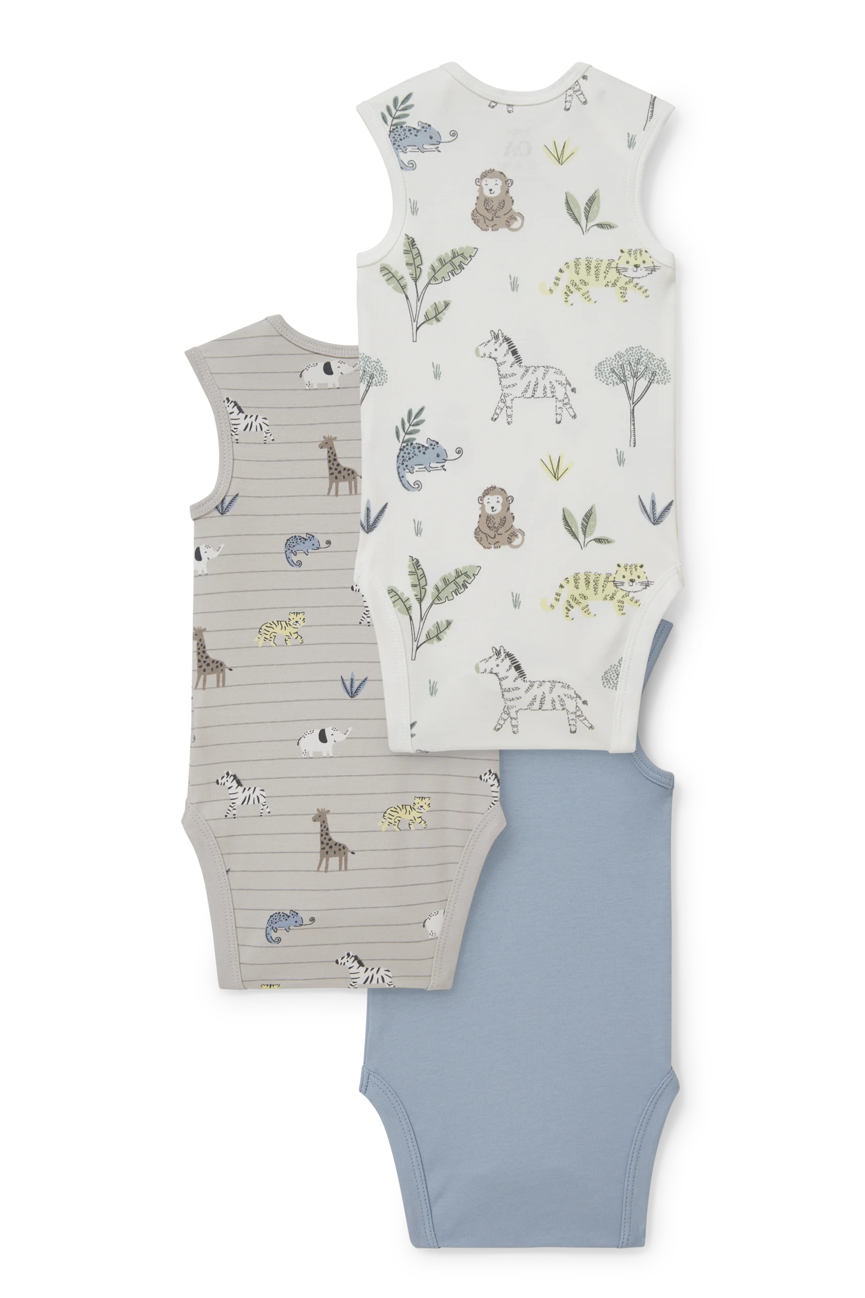 Multipack of 3 - baby bodysuit