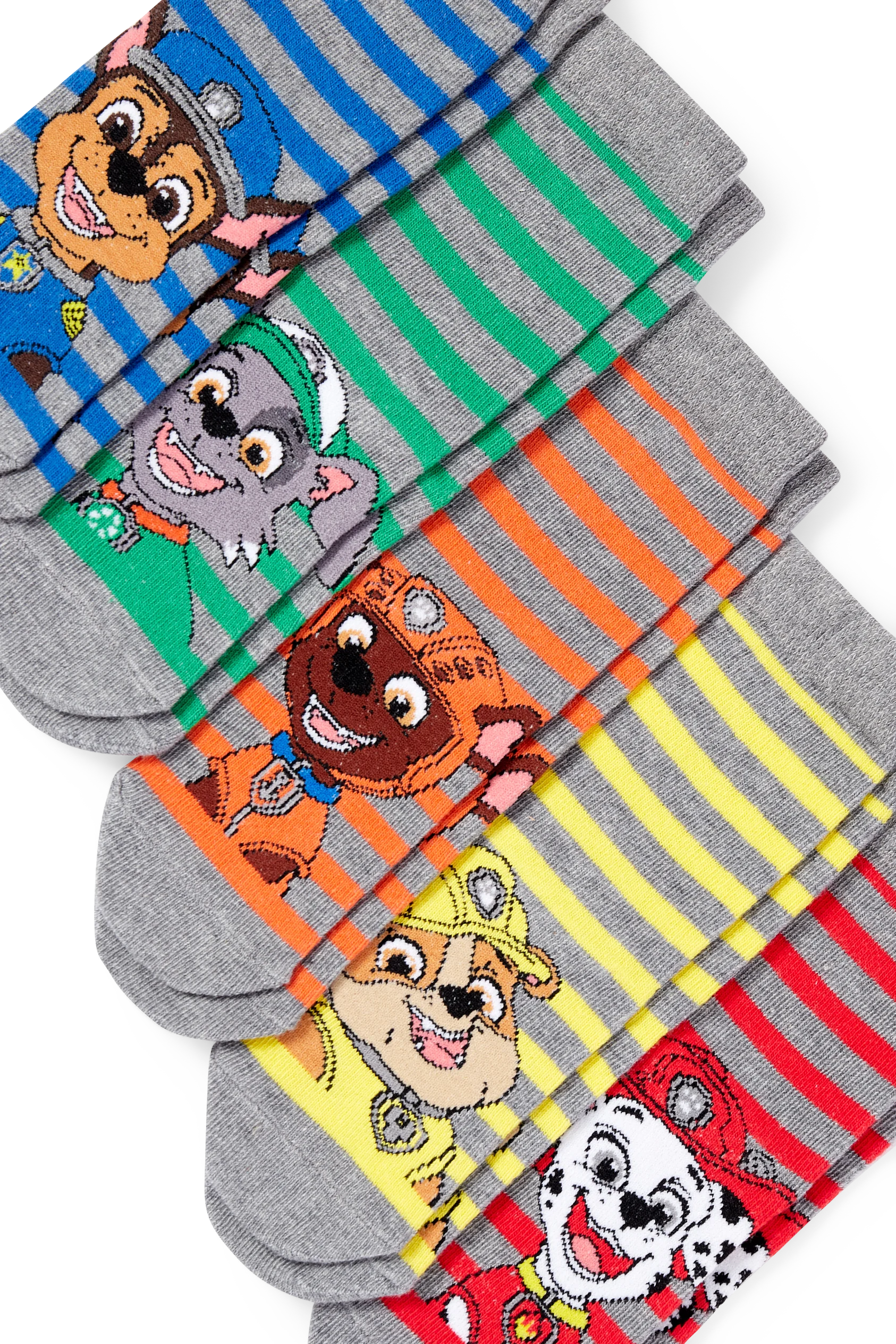 Multipack of 5 - PAW Patrol - socks with motif - striped