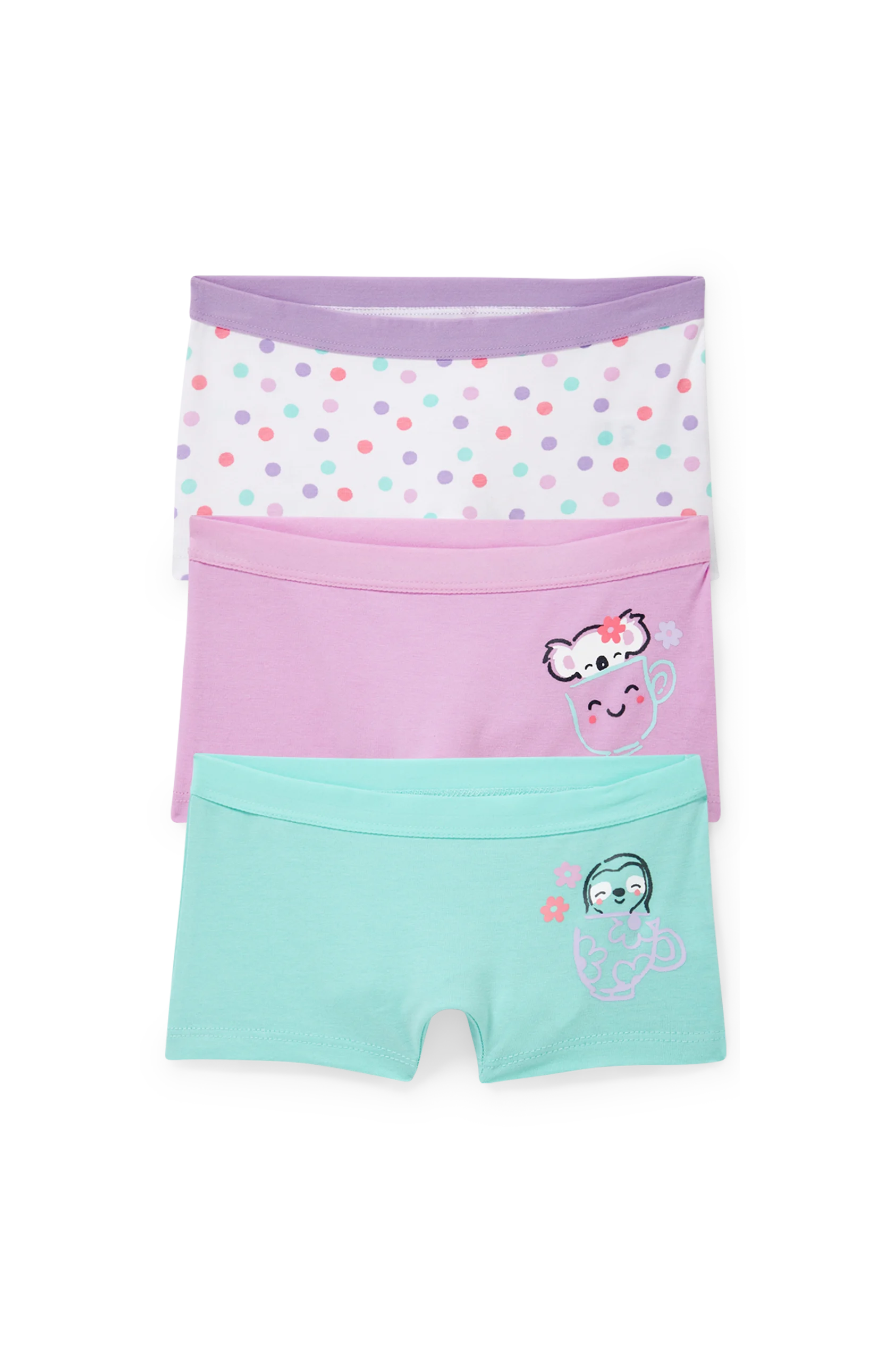 Multipack of 3 - shorts