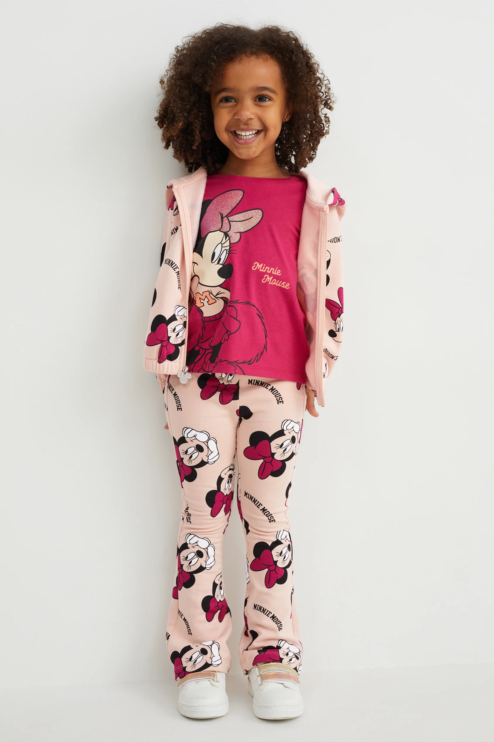 Multipack of 2 - Minnie Mouse - flared thermal leggings