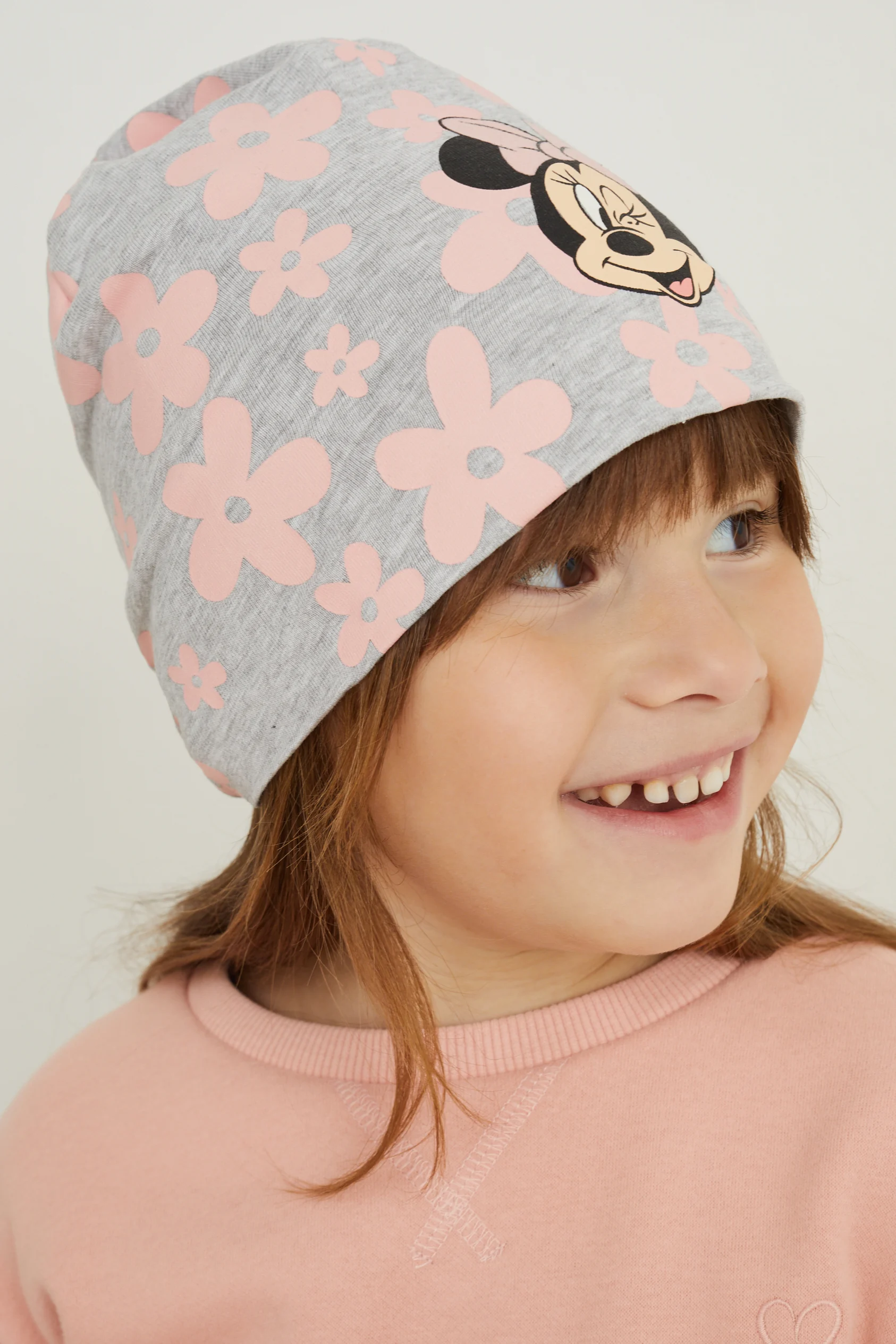 Minnie Mouse - hat - floral