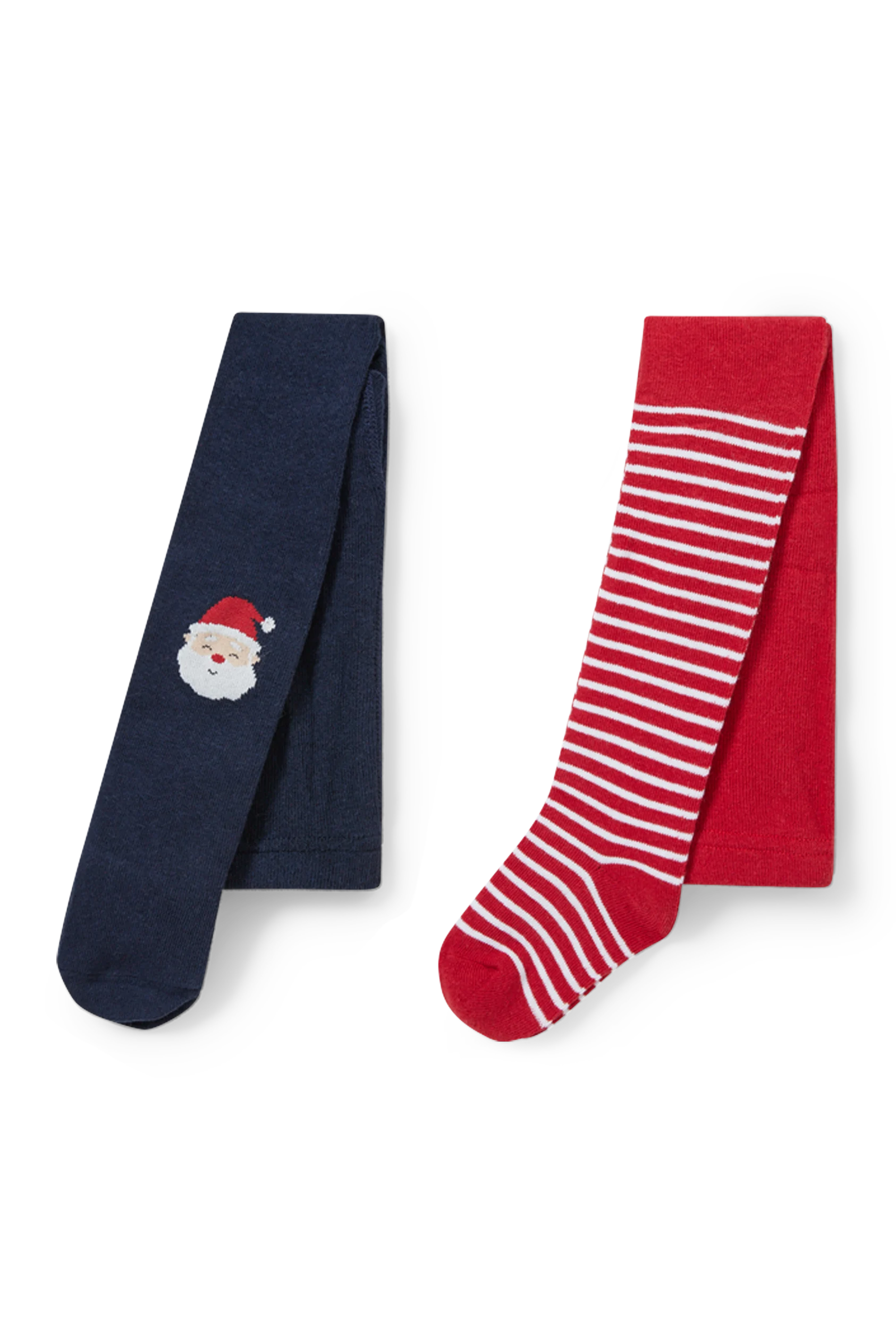 Multipack of 2 - baby Christmas tights