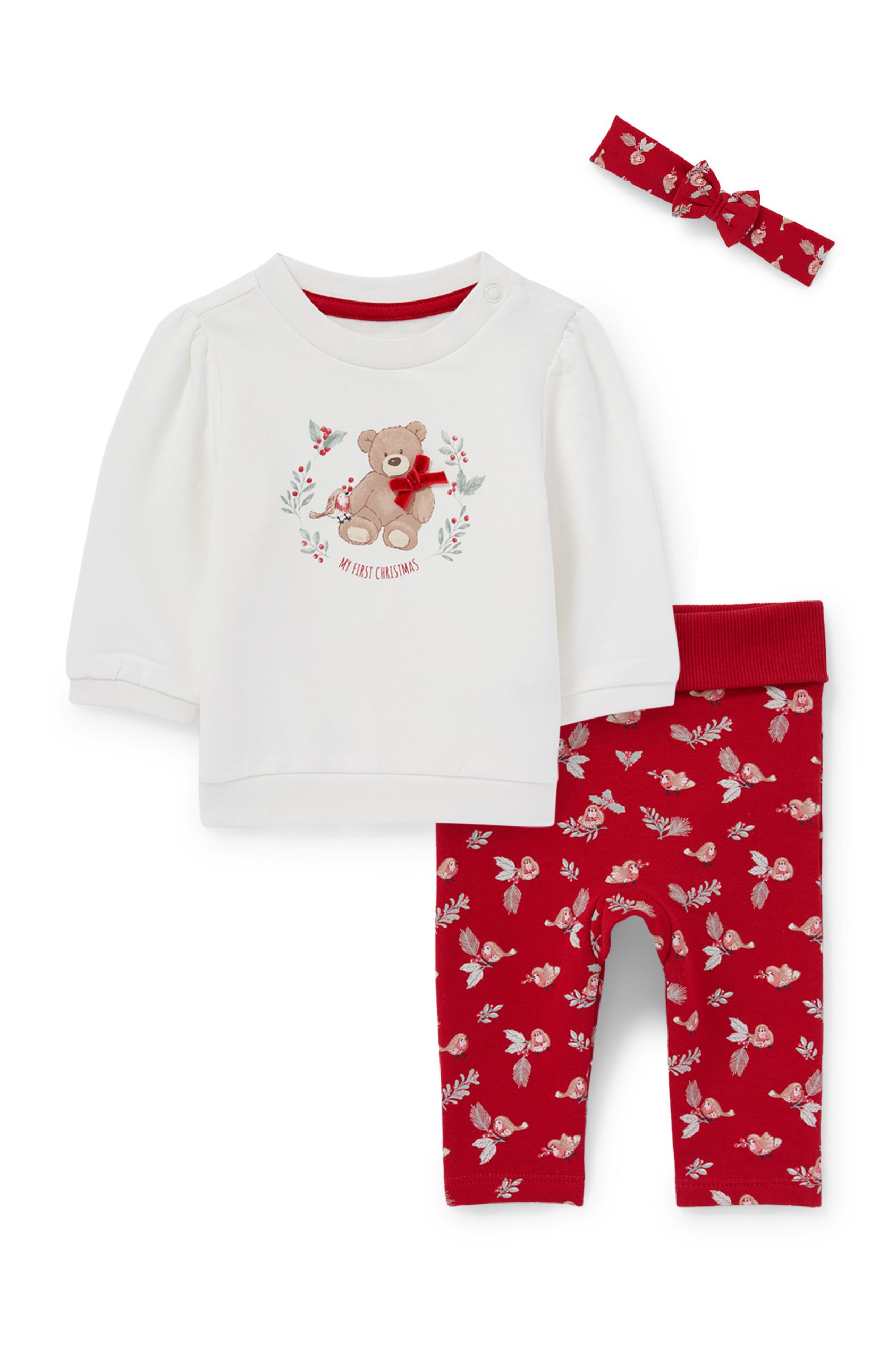 Baby Christmas outfit - 3 piece
