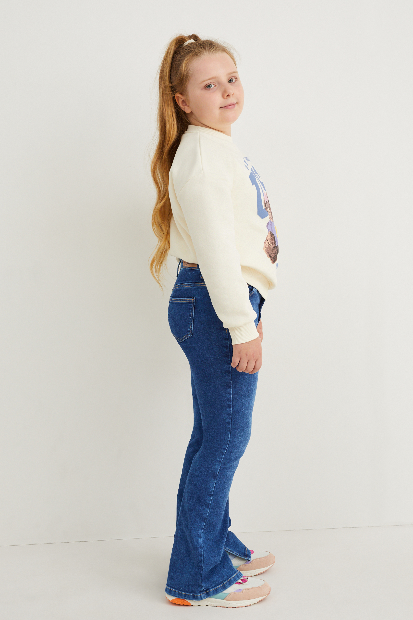 Extended sizes - multipack of 2 - flared jeans - LYCRA?