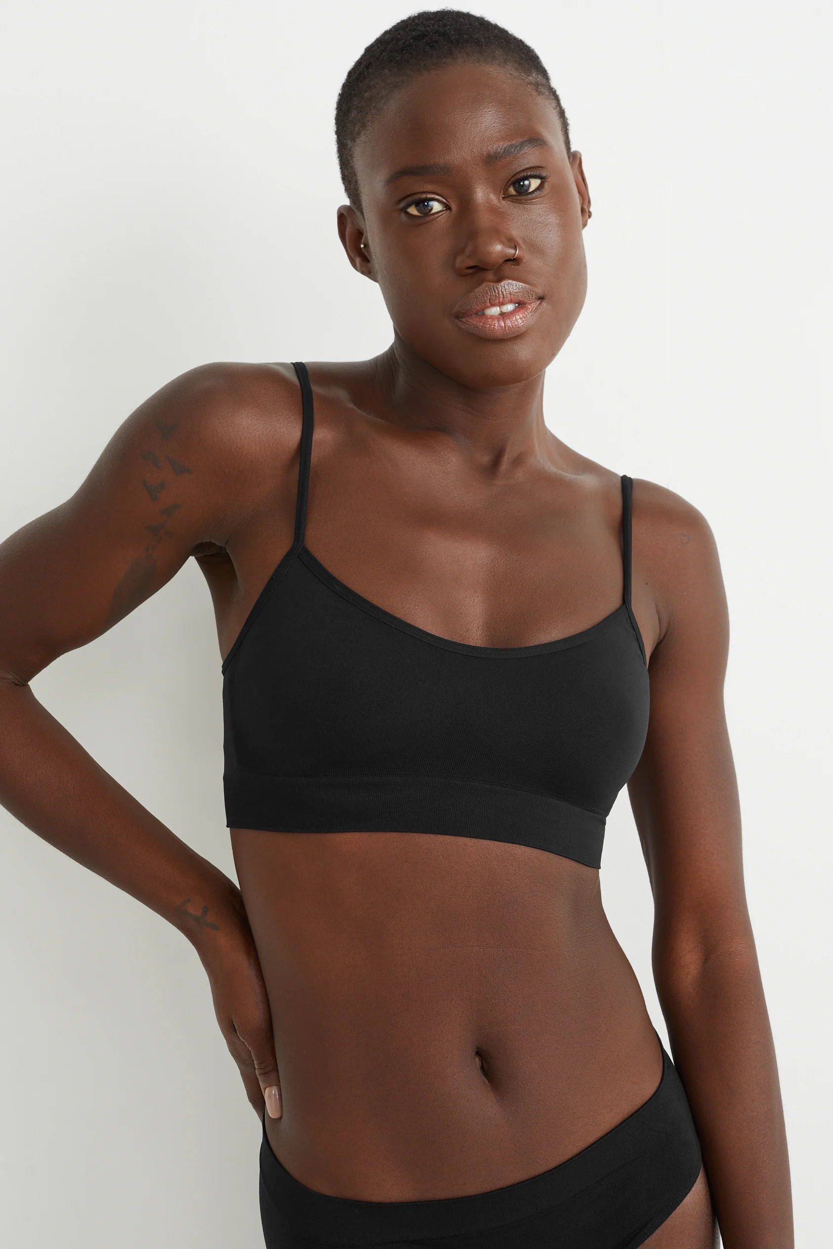 Multipack of 2 - crop top - seamless - LYCRA?