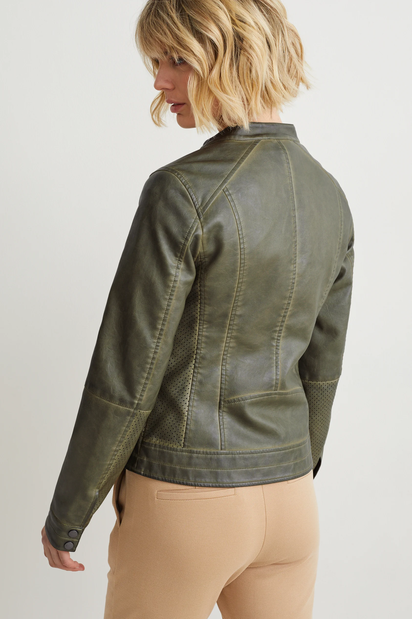 Biker jacket - faux leather