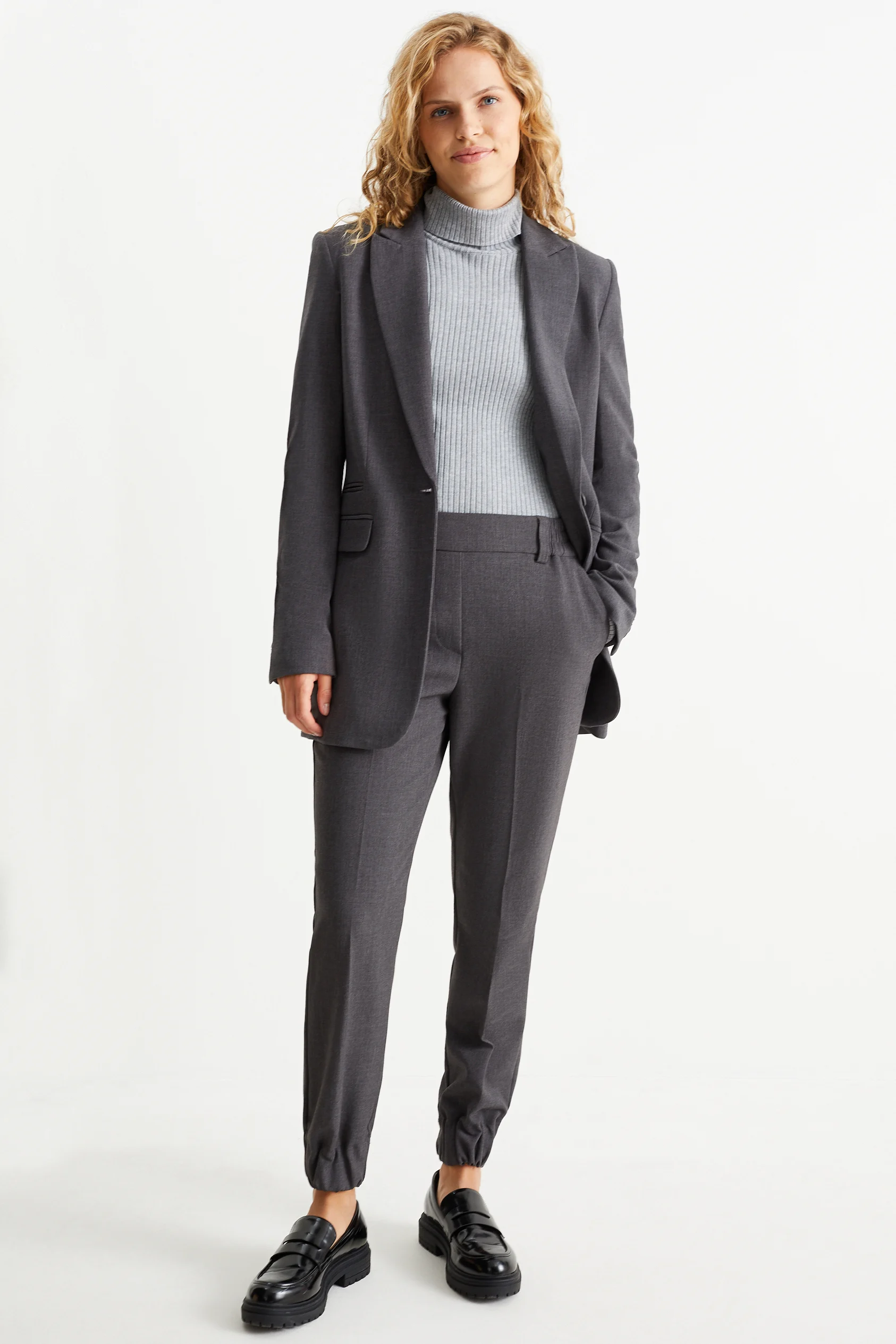 Cloth trousers - high waist