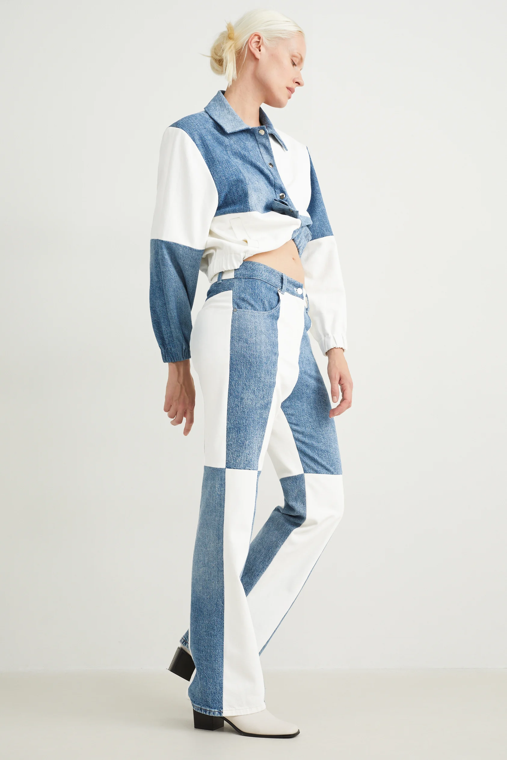 C&A x? E.L.V. Denim - flared jeans - high waist