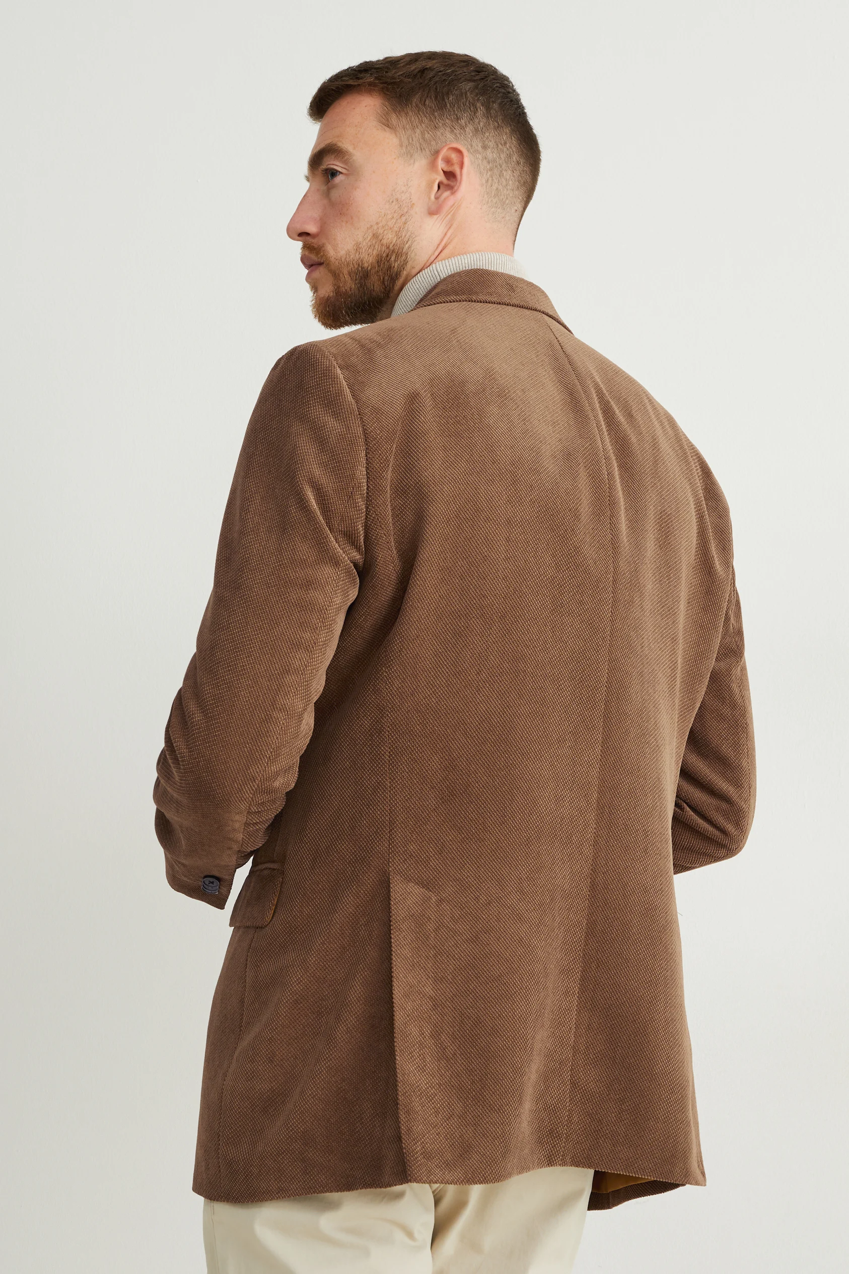 Jacket - regular fit - textured