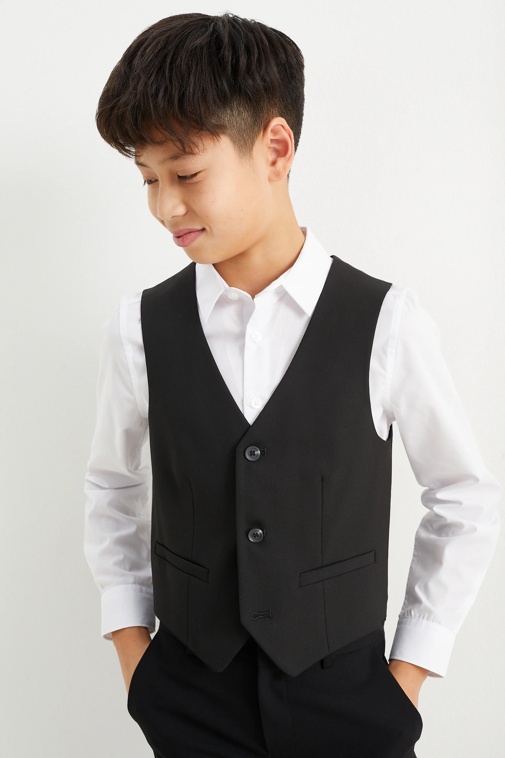 Mix-and-match waistcoat - stretch - LYCRA?