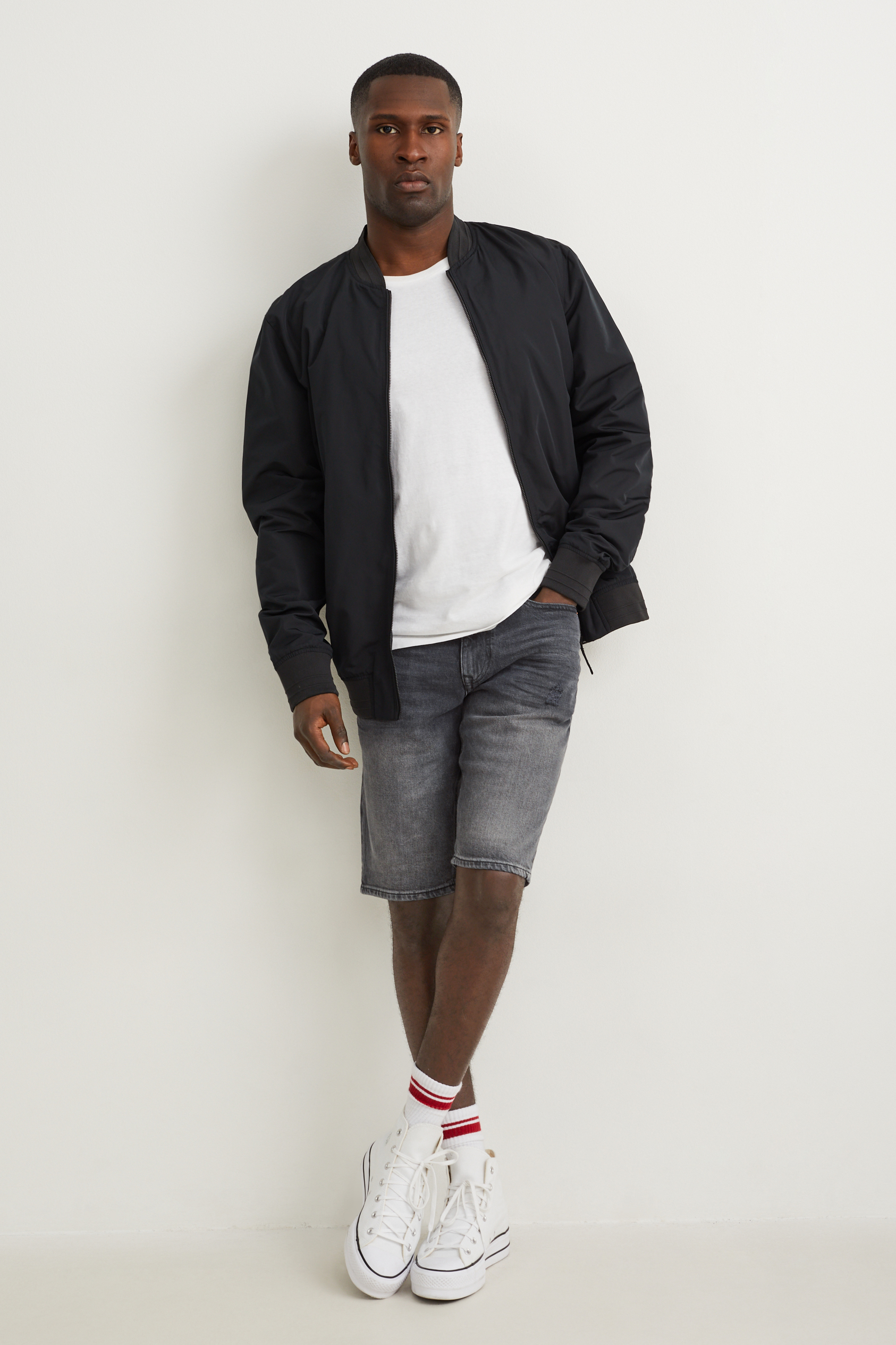 Denim shorts - regular fit - LYCRA?