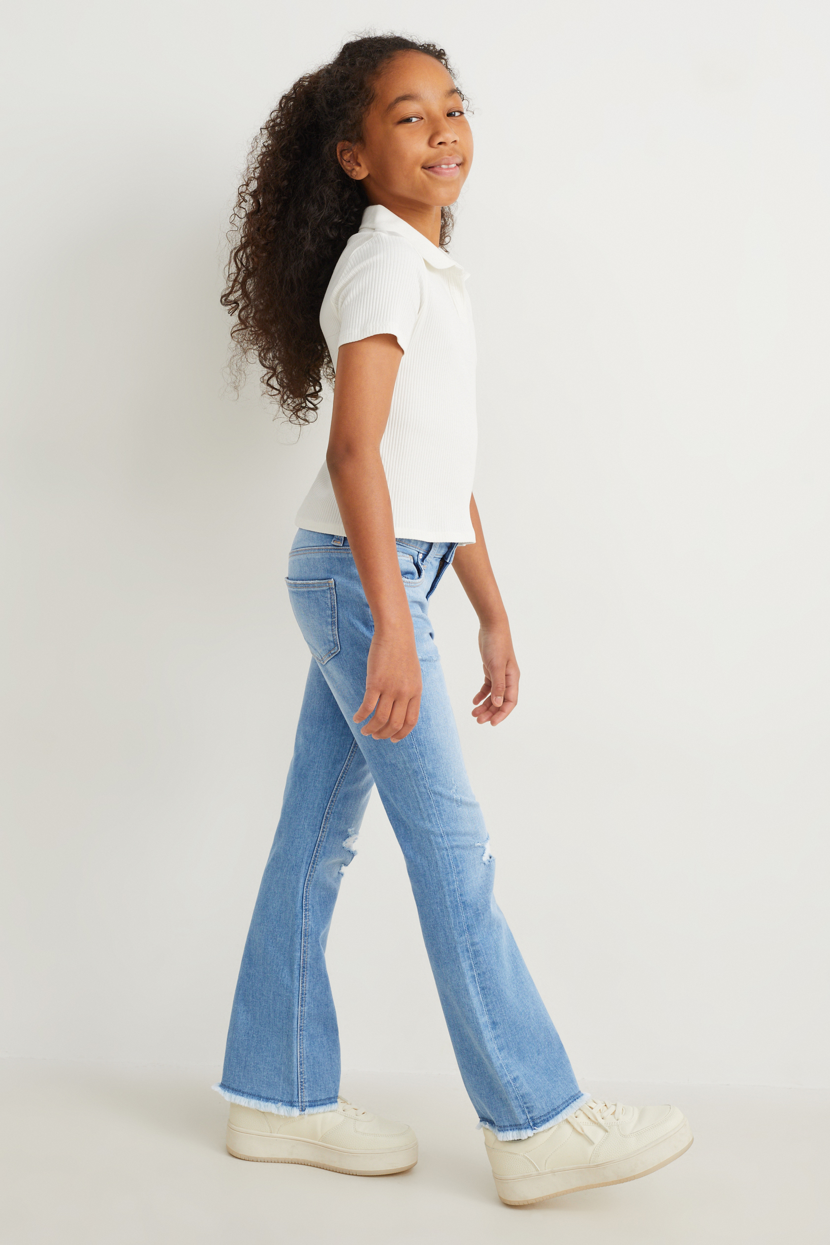 Flared jeans - LYCRA?