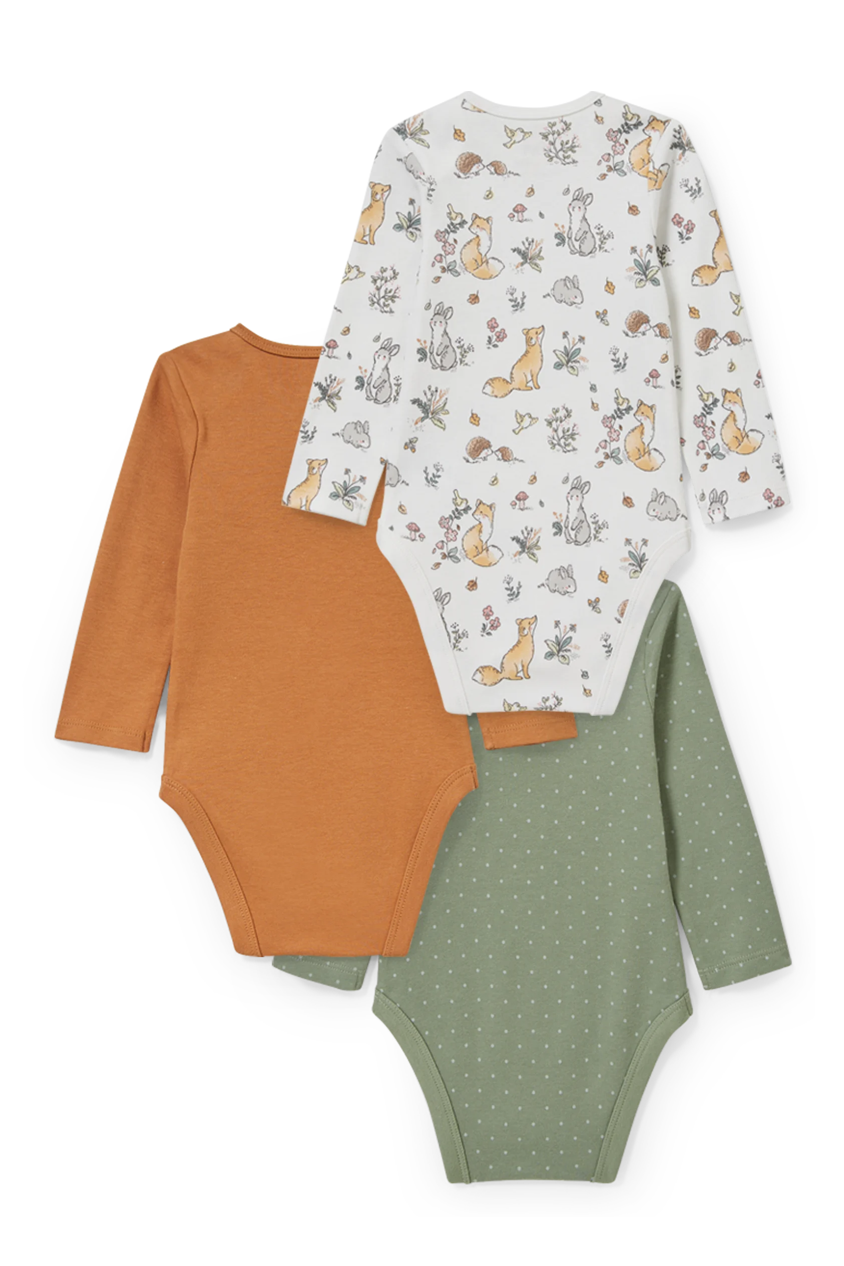 Multipack of 3 - baby bodysuit