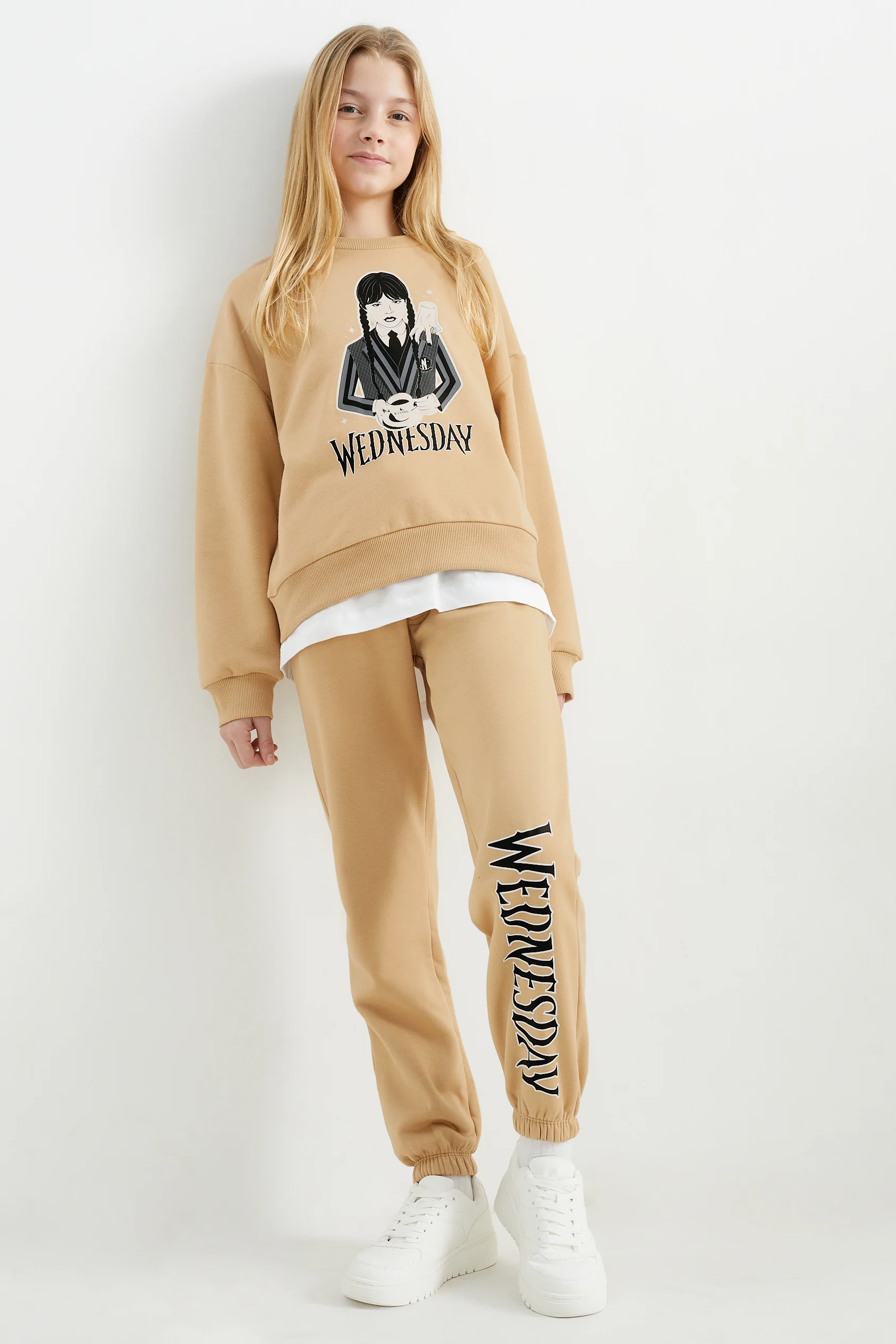 Wednesday - set - sweatshirt and joggers - 2 piece