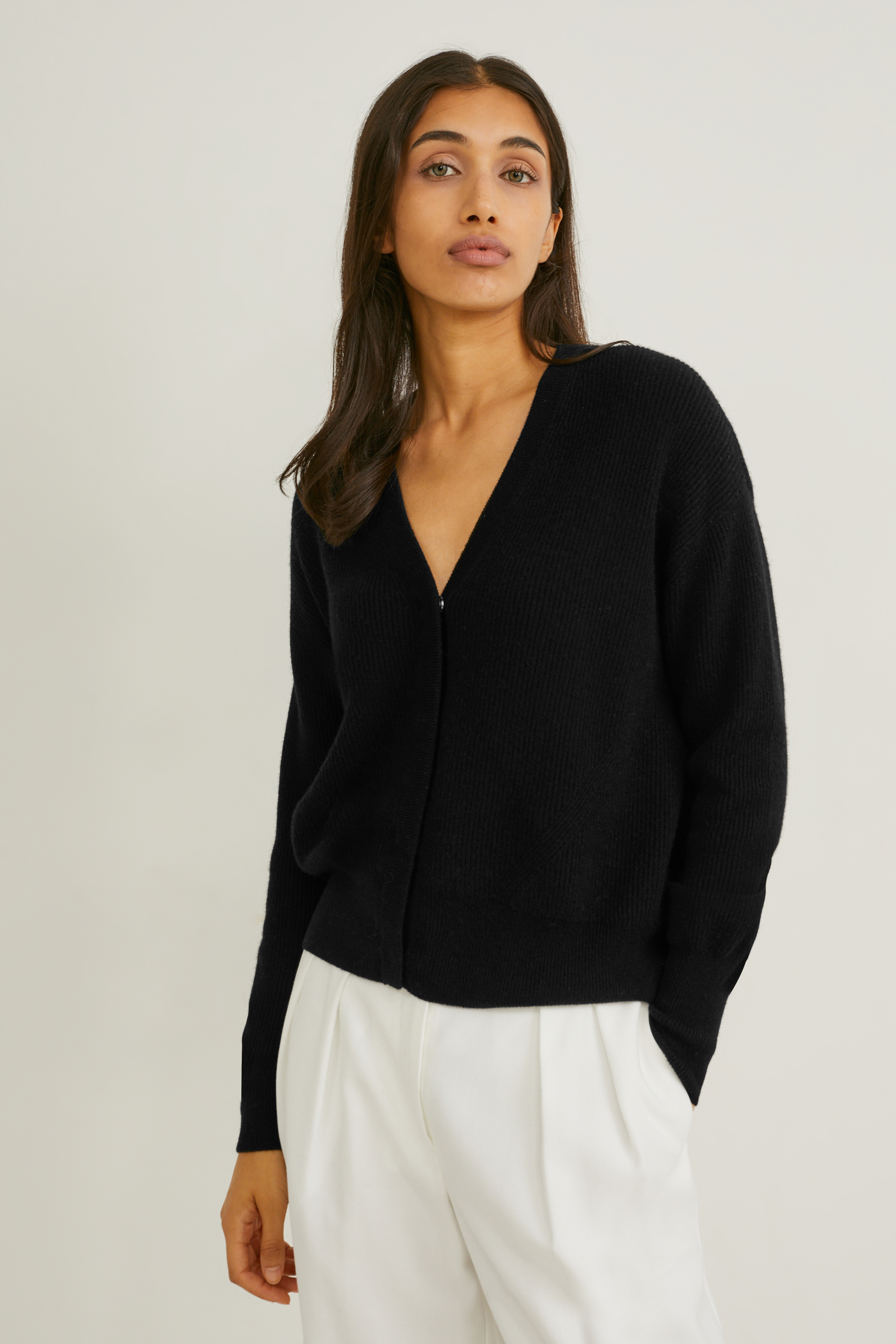 Cashmere cardigan