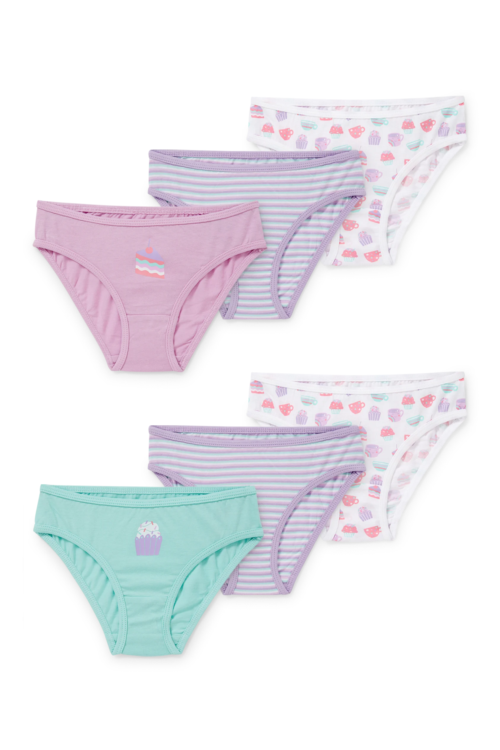 Multipack of 6 - briefs