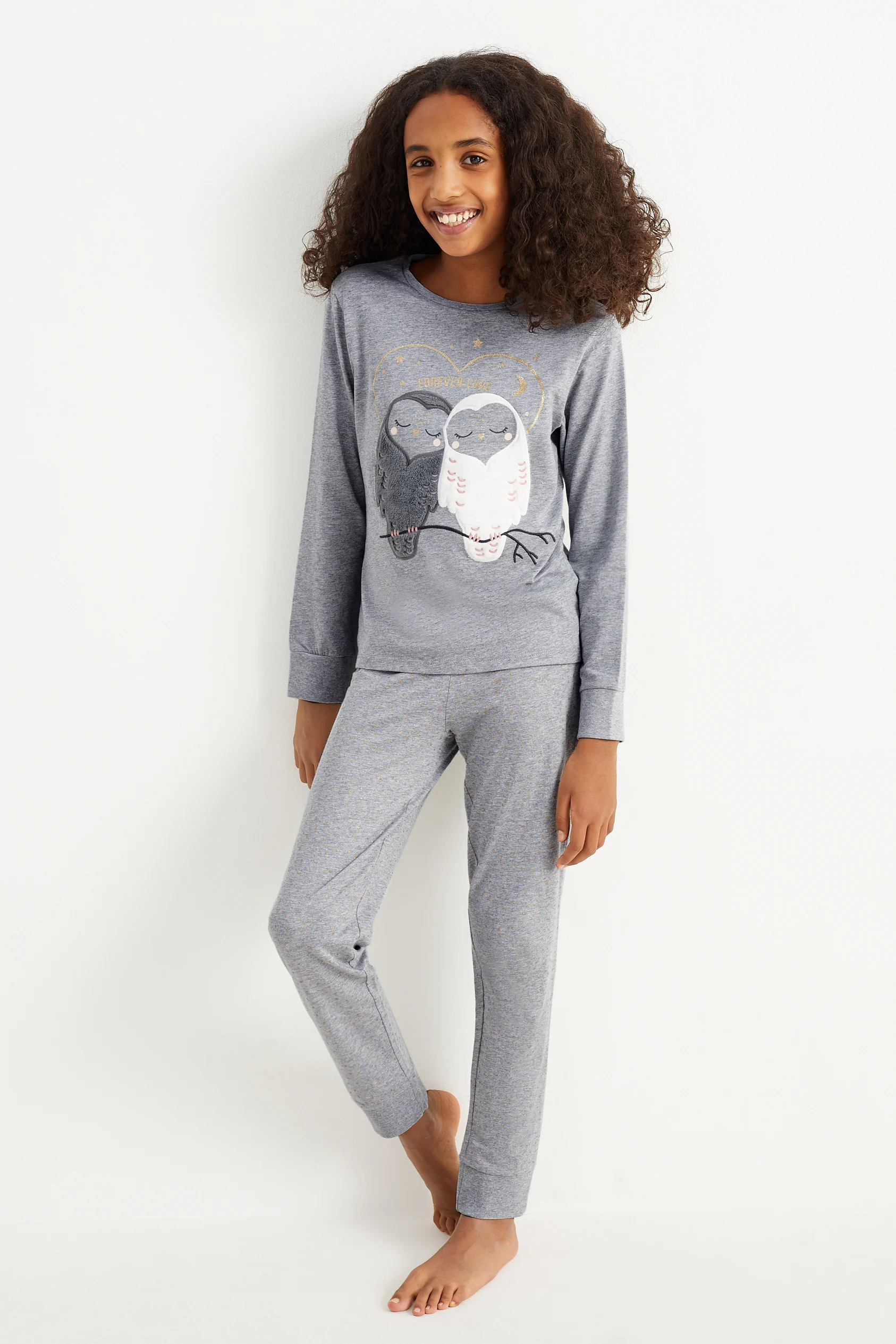 Owls - pyjamas - 2 piece