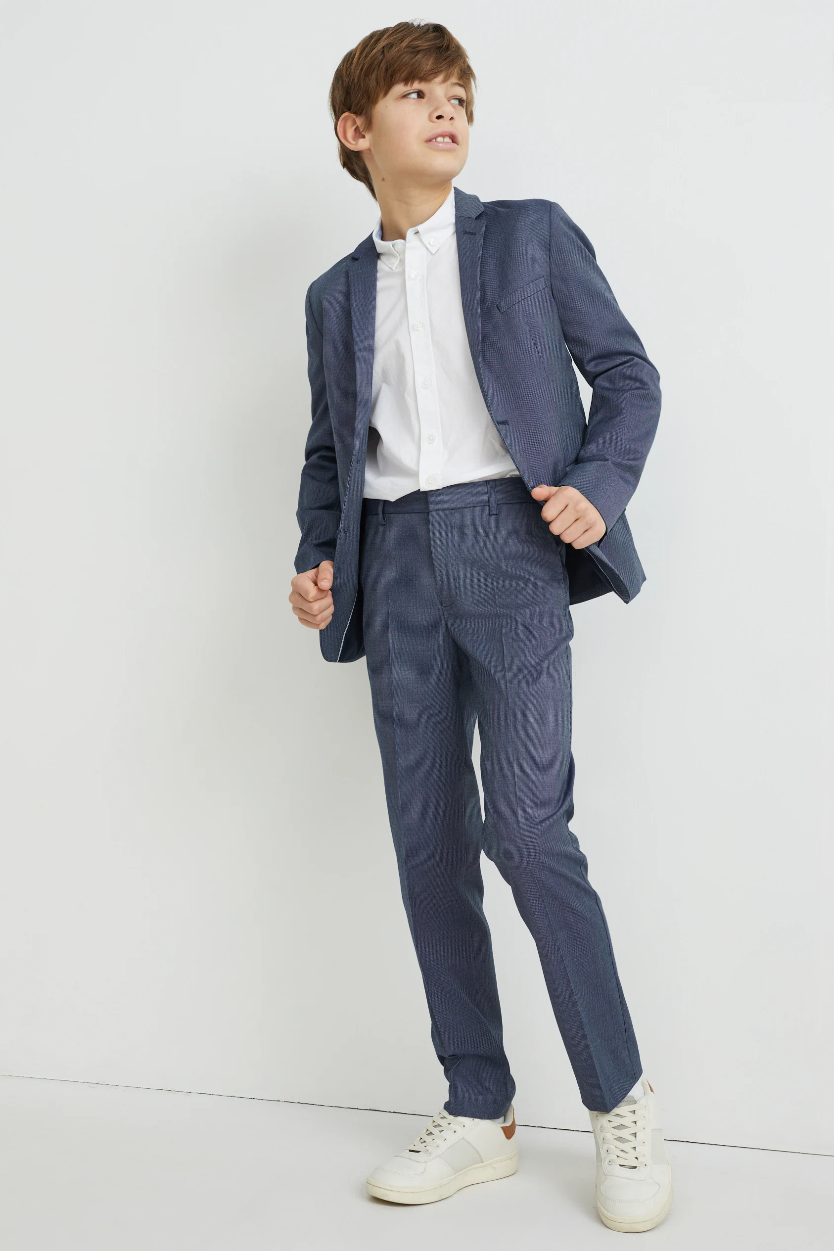 Mix-and-match suit trousers