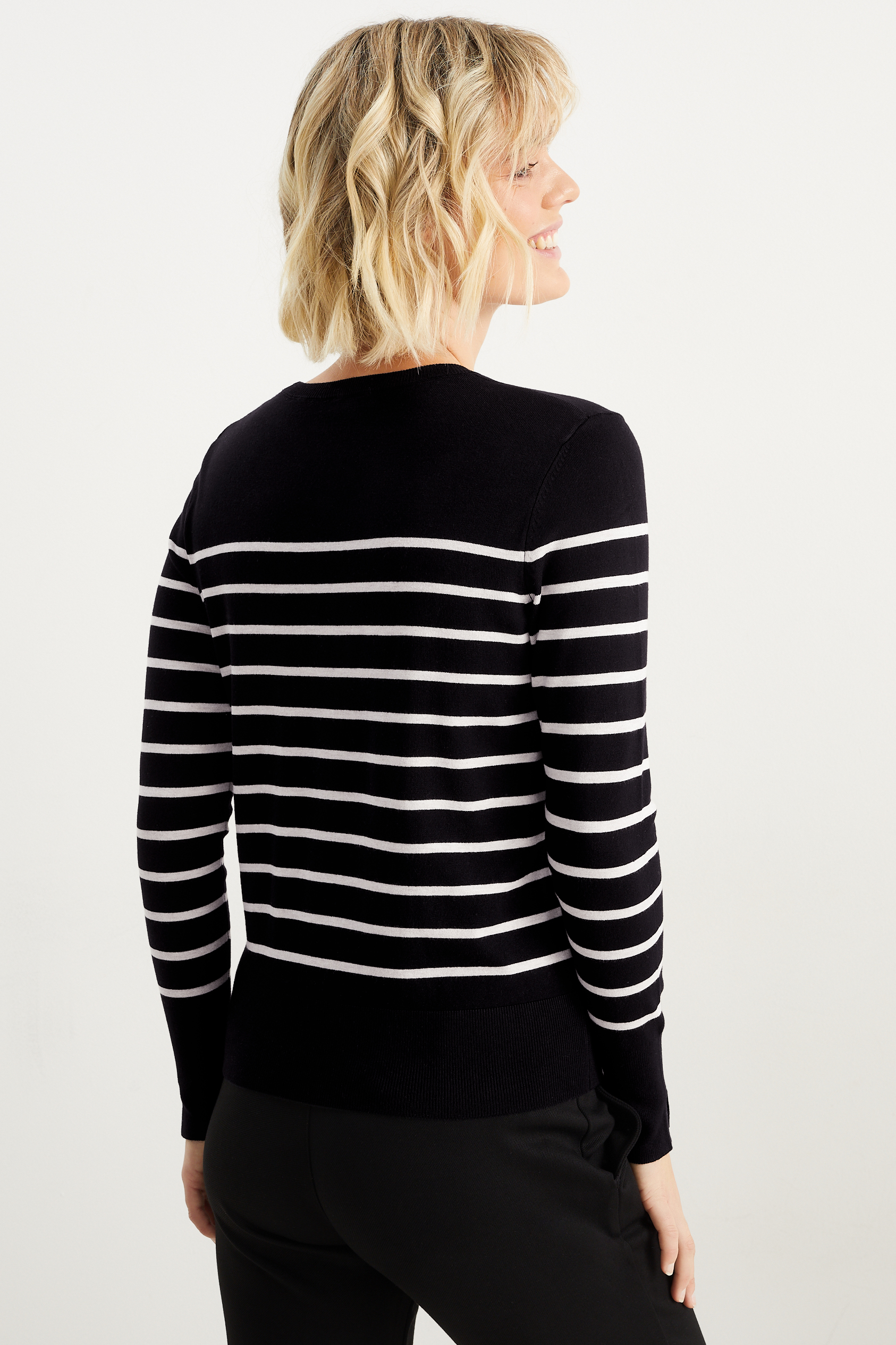 Basic jumper - striped