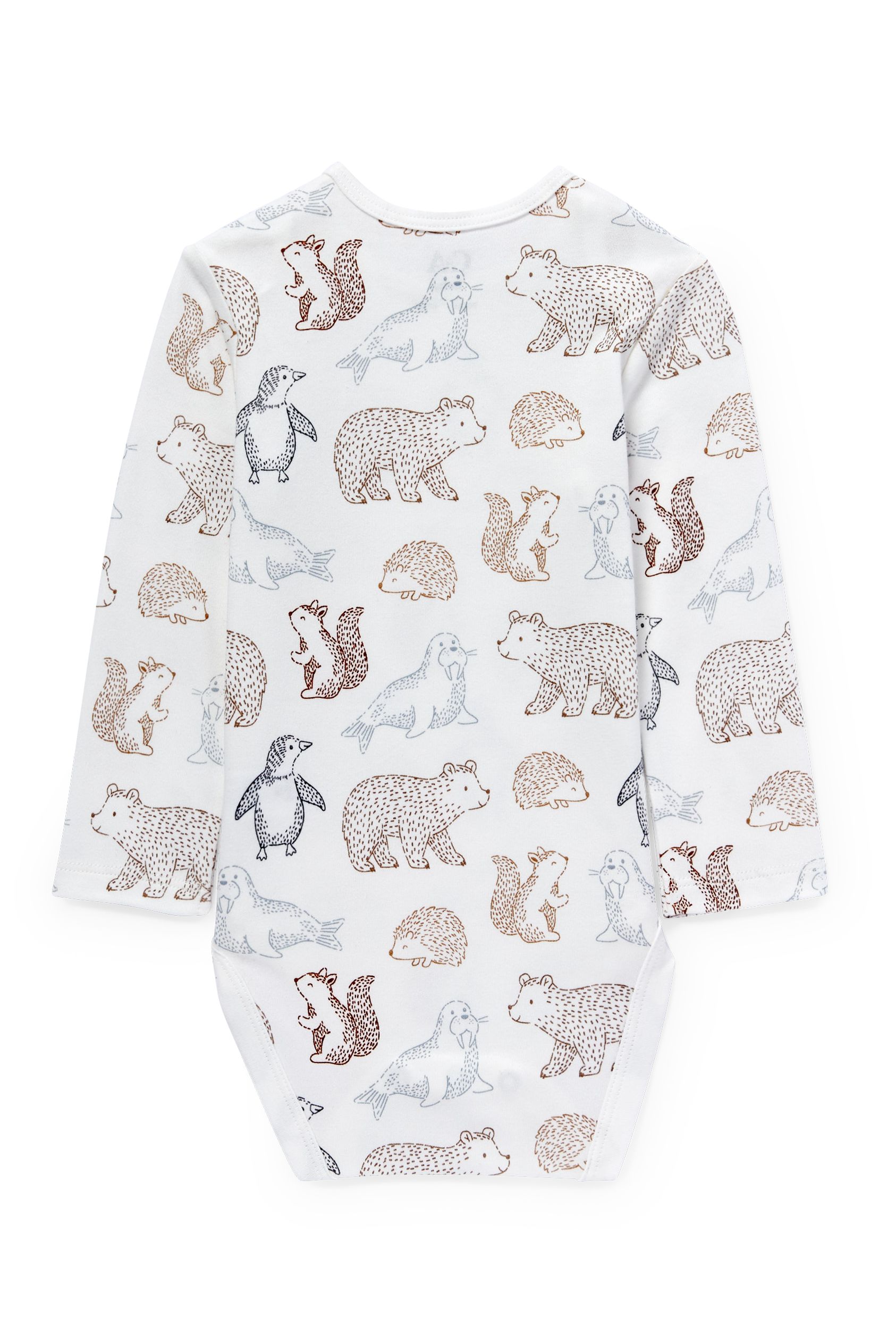 Baby bodysuit - patterned