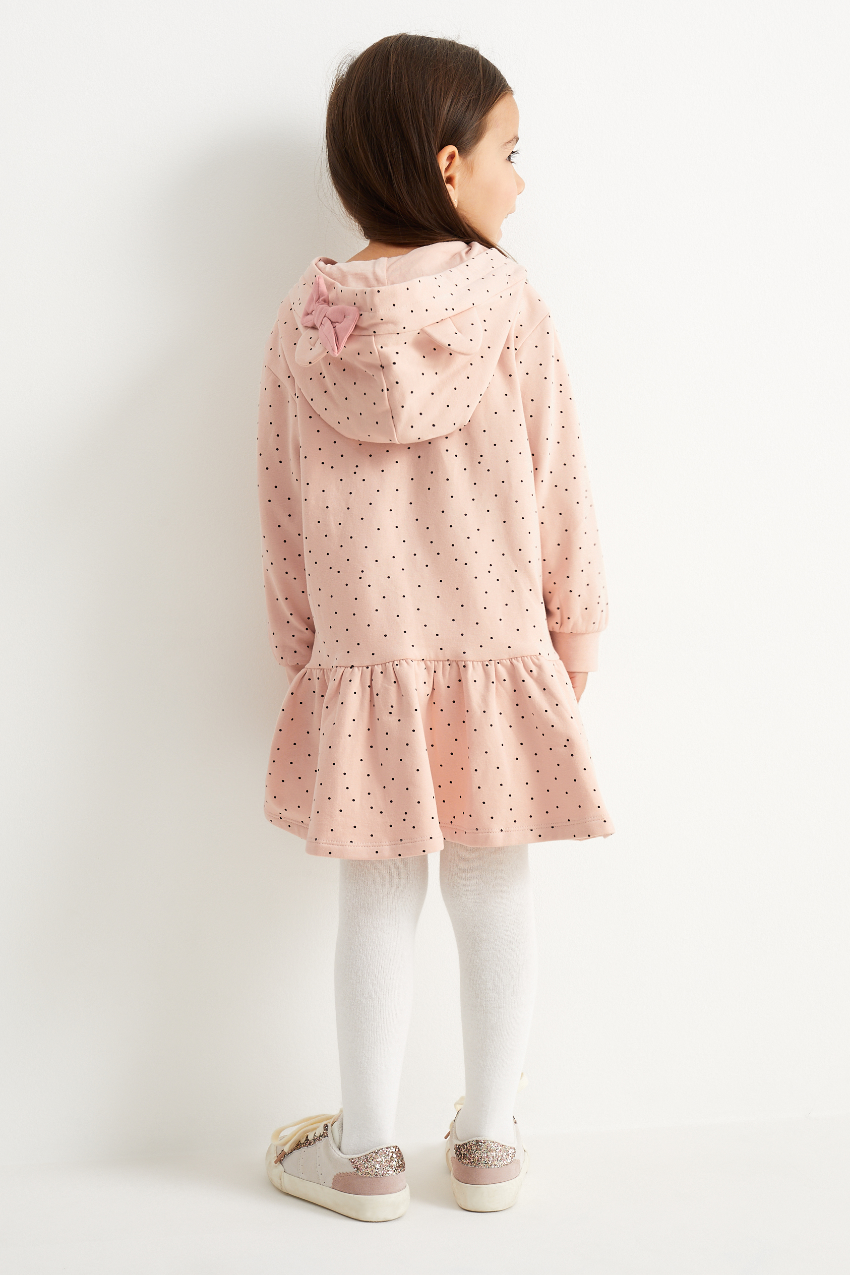 Hello Kitty - sweatshirt dress with hood