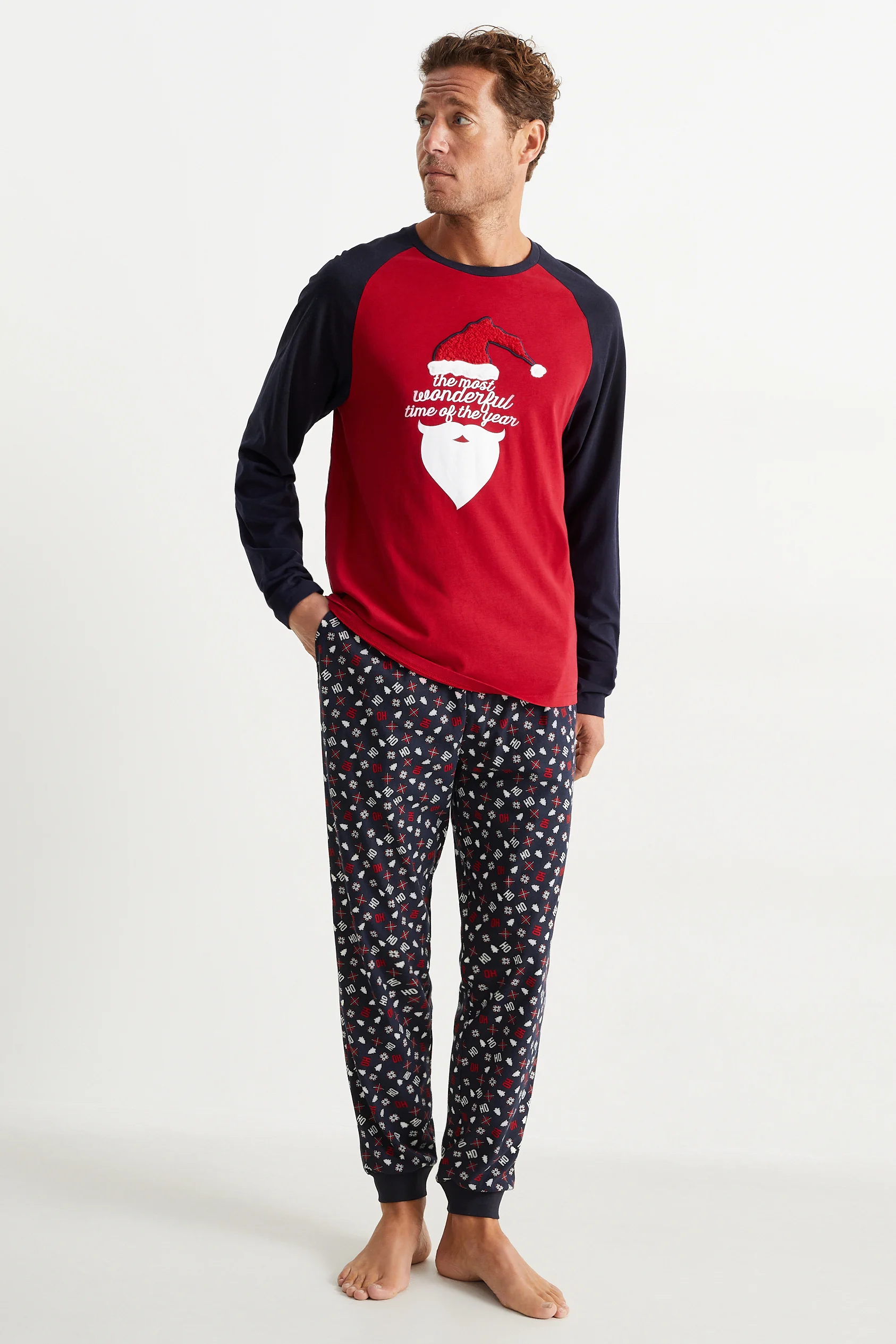 Christmas pyjamas - Father Christmas