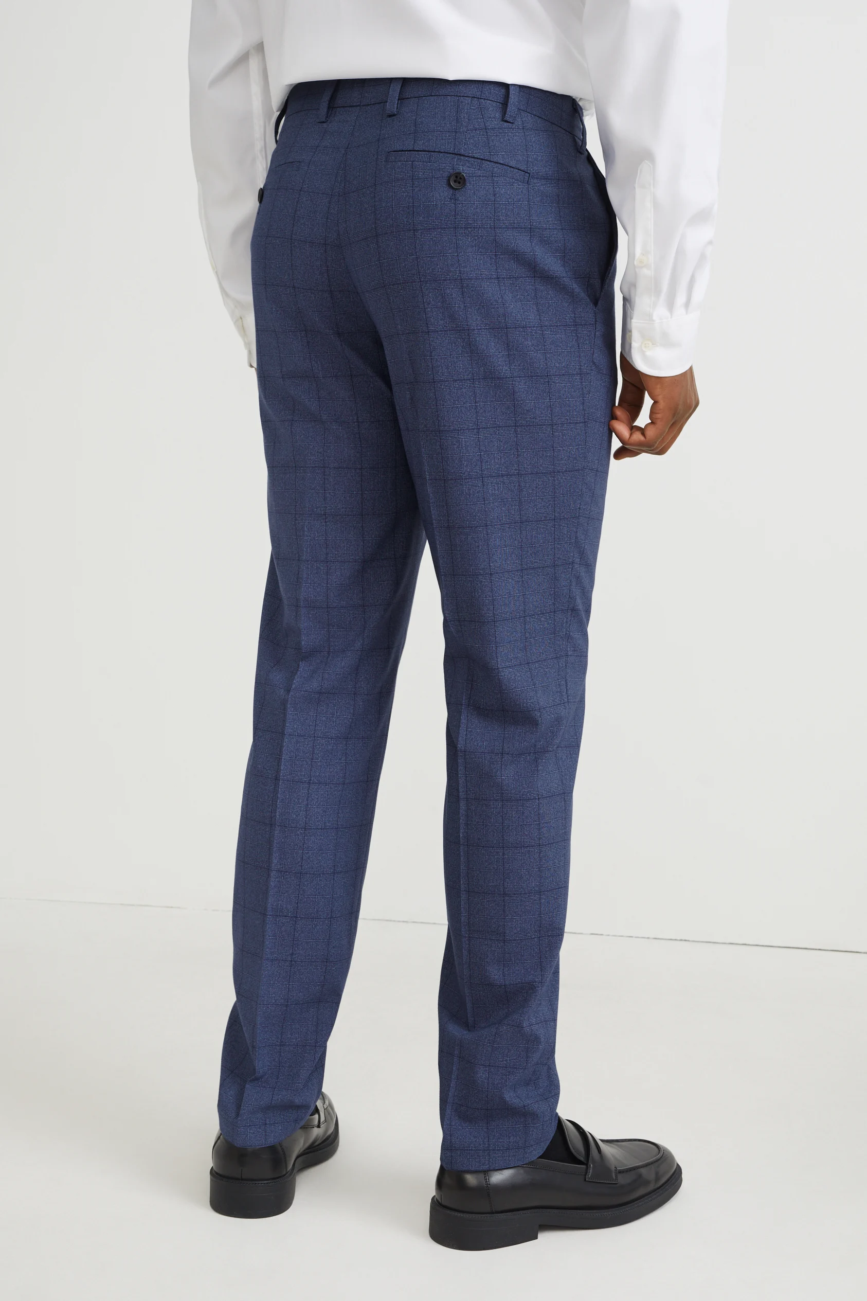 Mix-and-match suit trousers - regular fit - check
