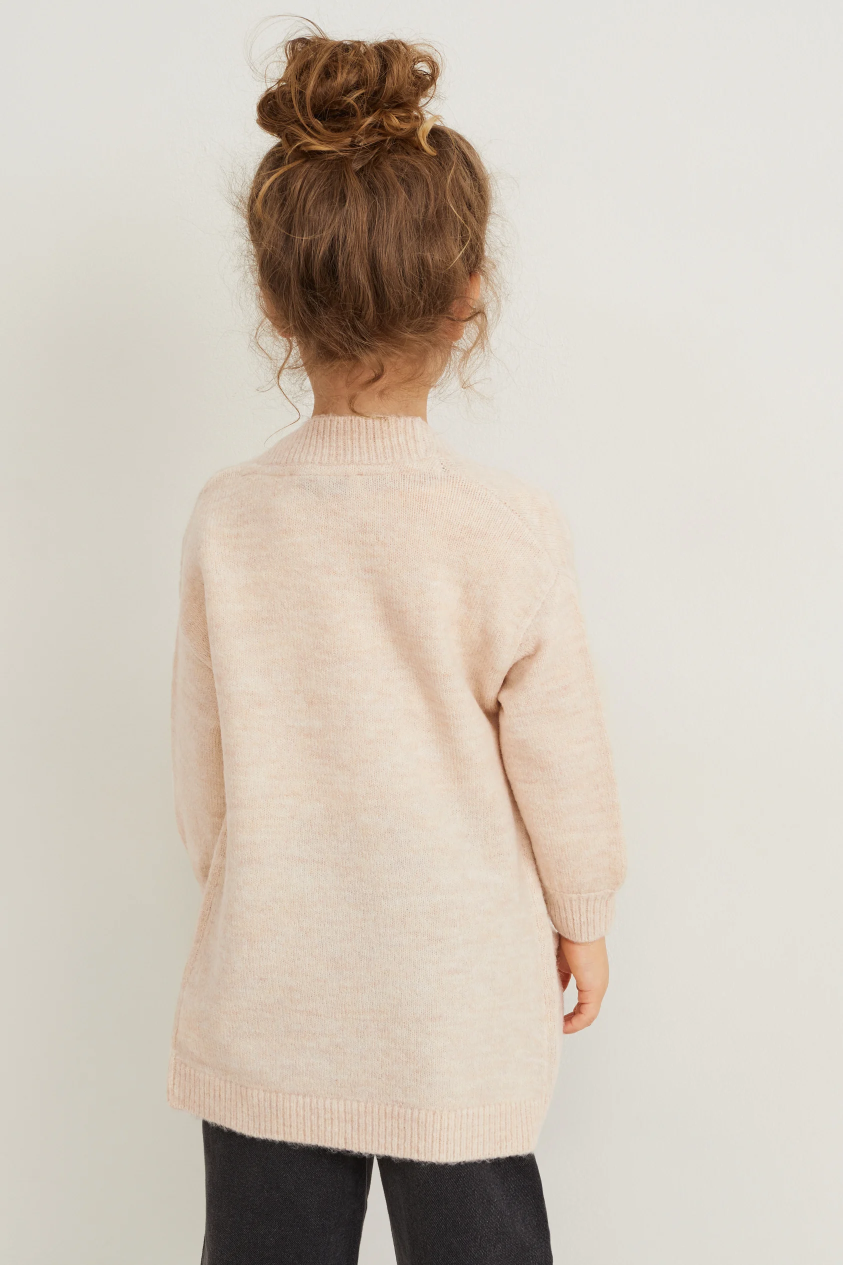 Set - cardigan and long sleeve top - 2 piece