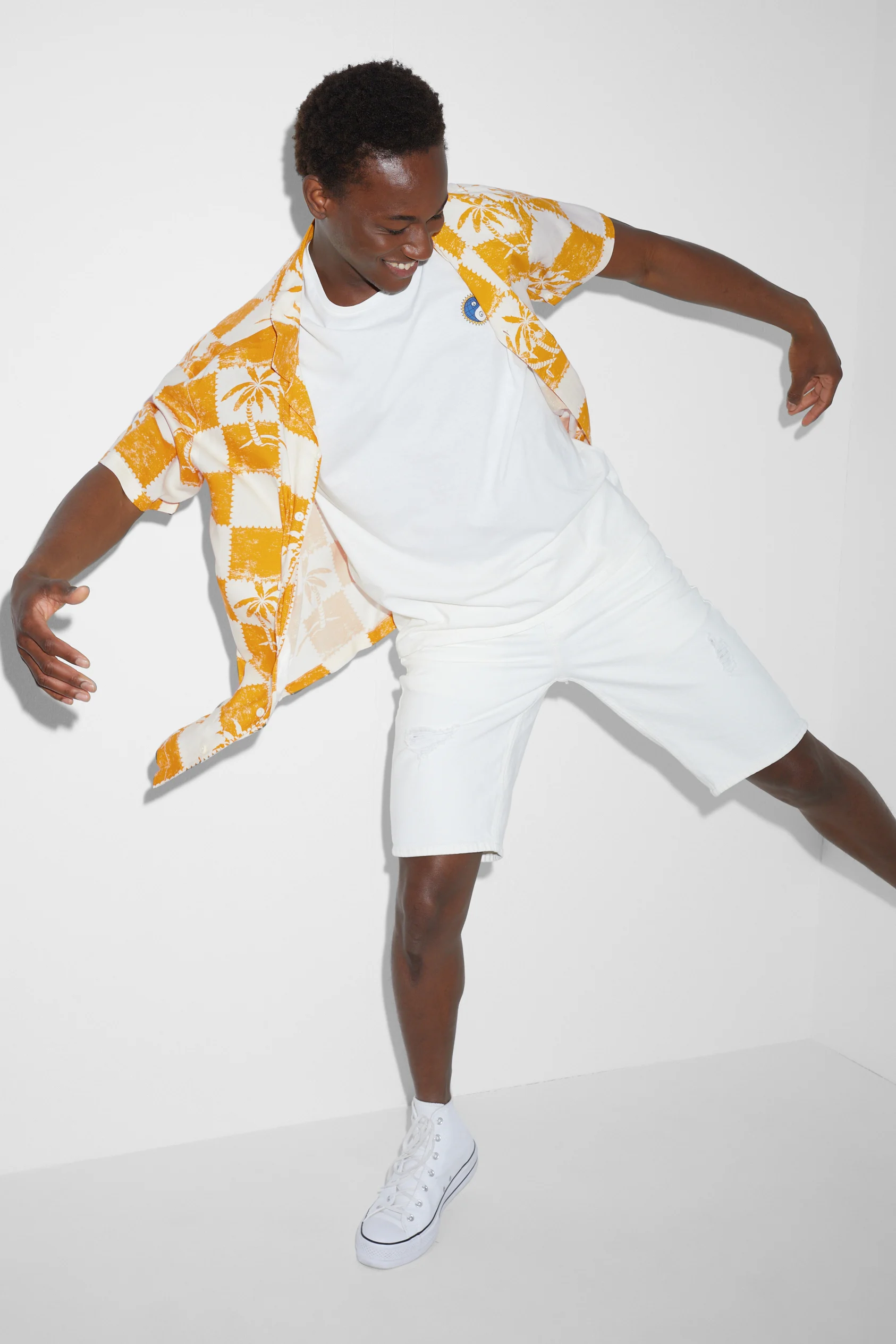 Shirt - regular fit - lapel collar