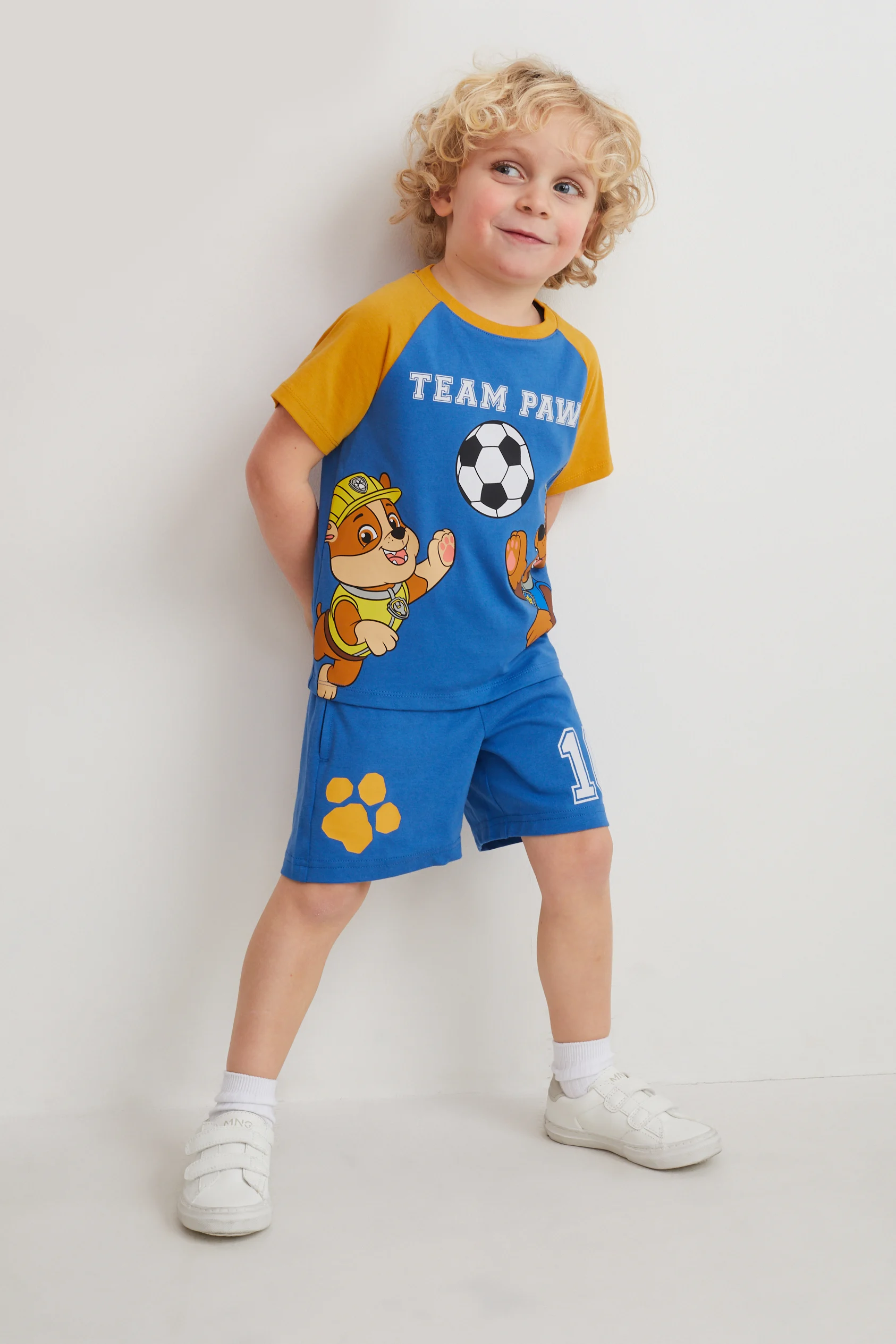 Paw Patrol - set - short sleeve T-shirt and shorts - 2 piece