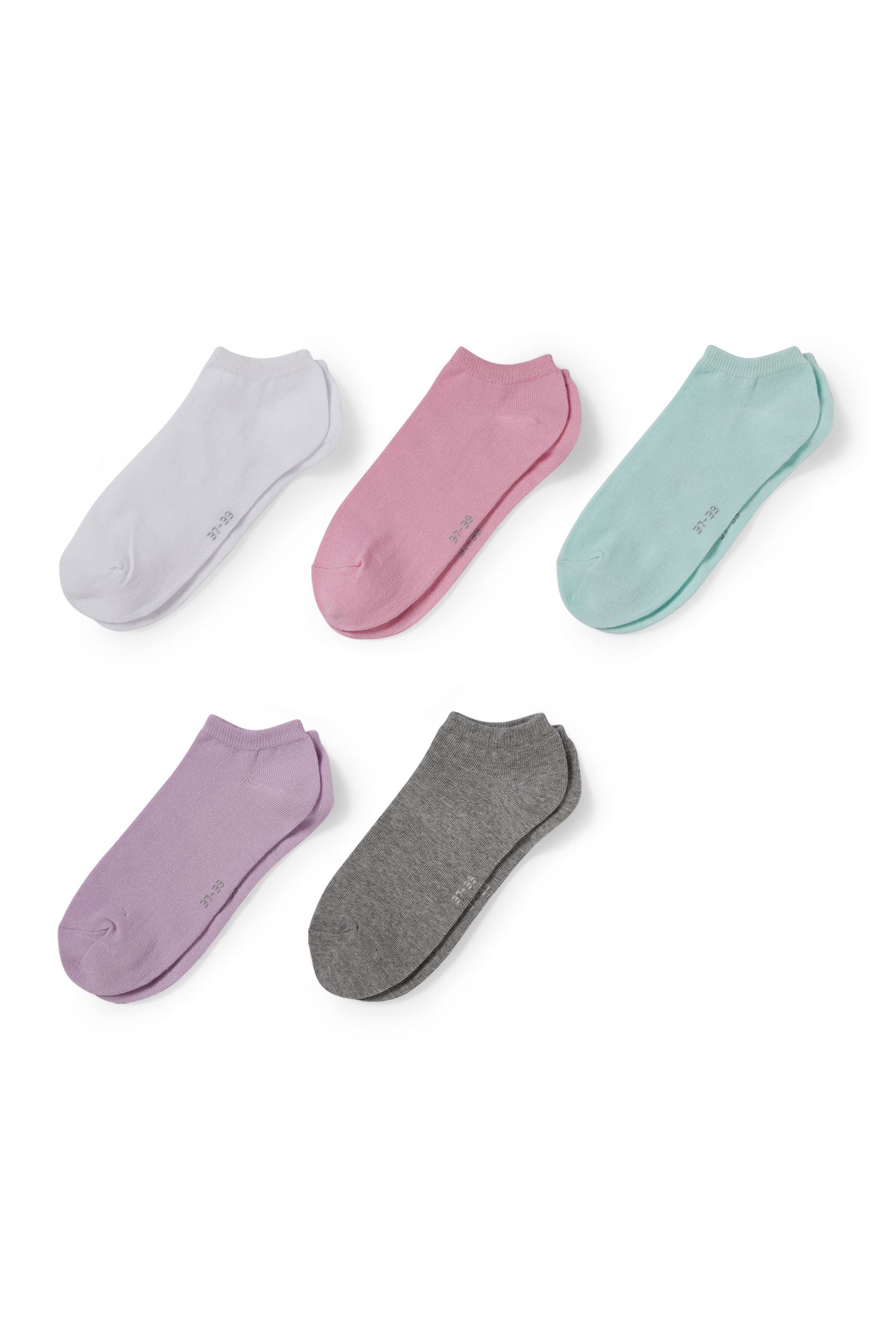 Multipack of 5 - trainer socks