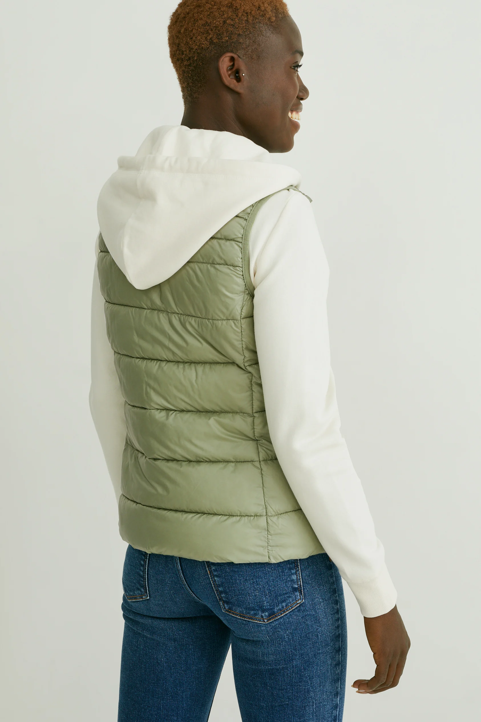 Quilted gilet
