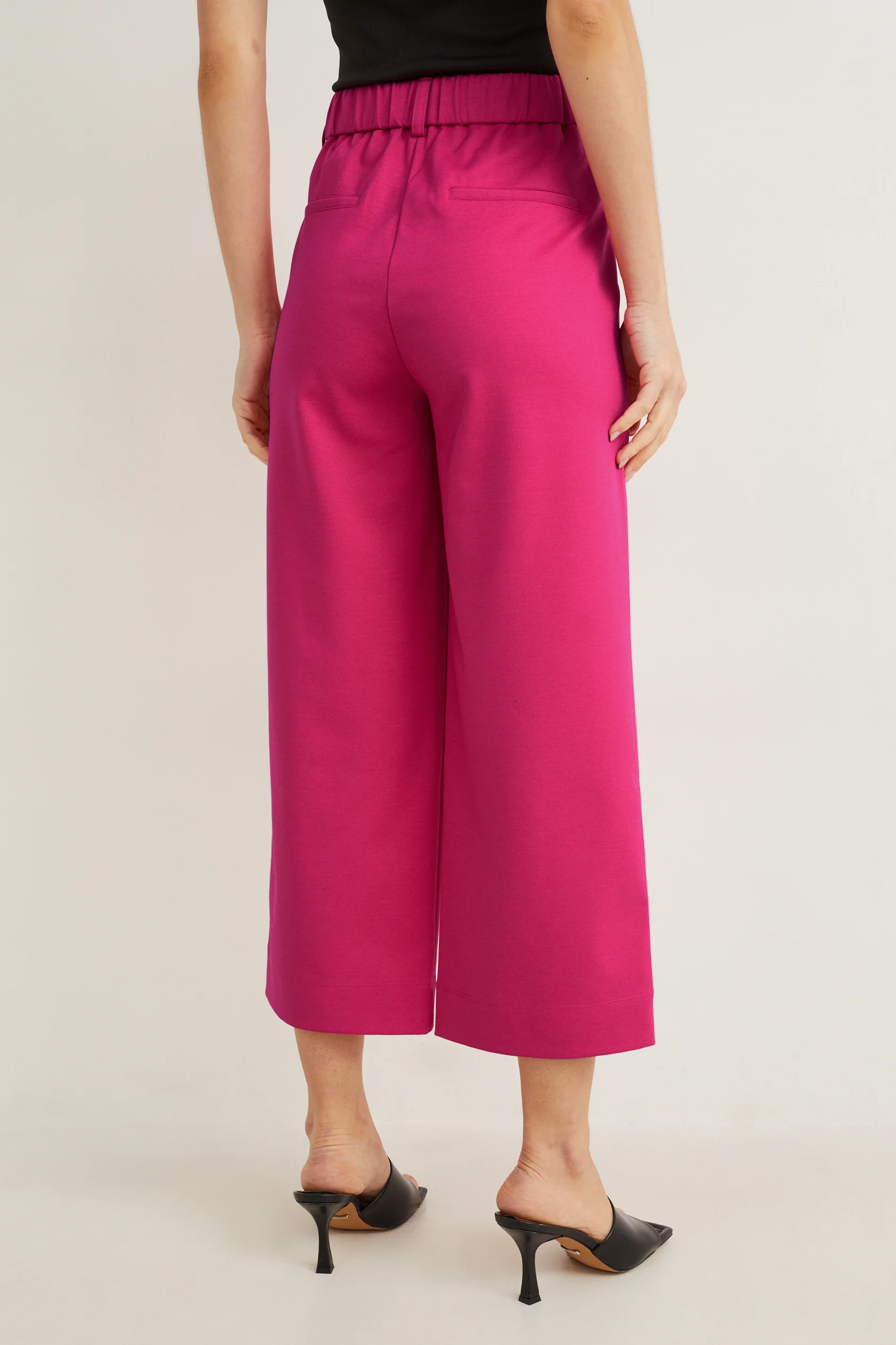 Culottes - high waist - straight fit