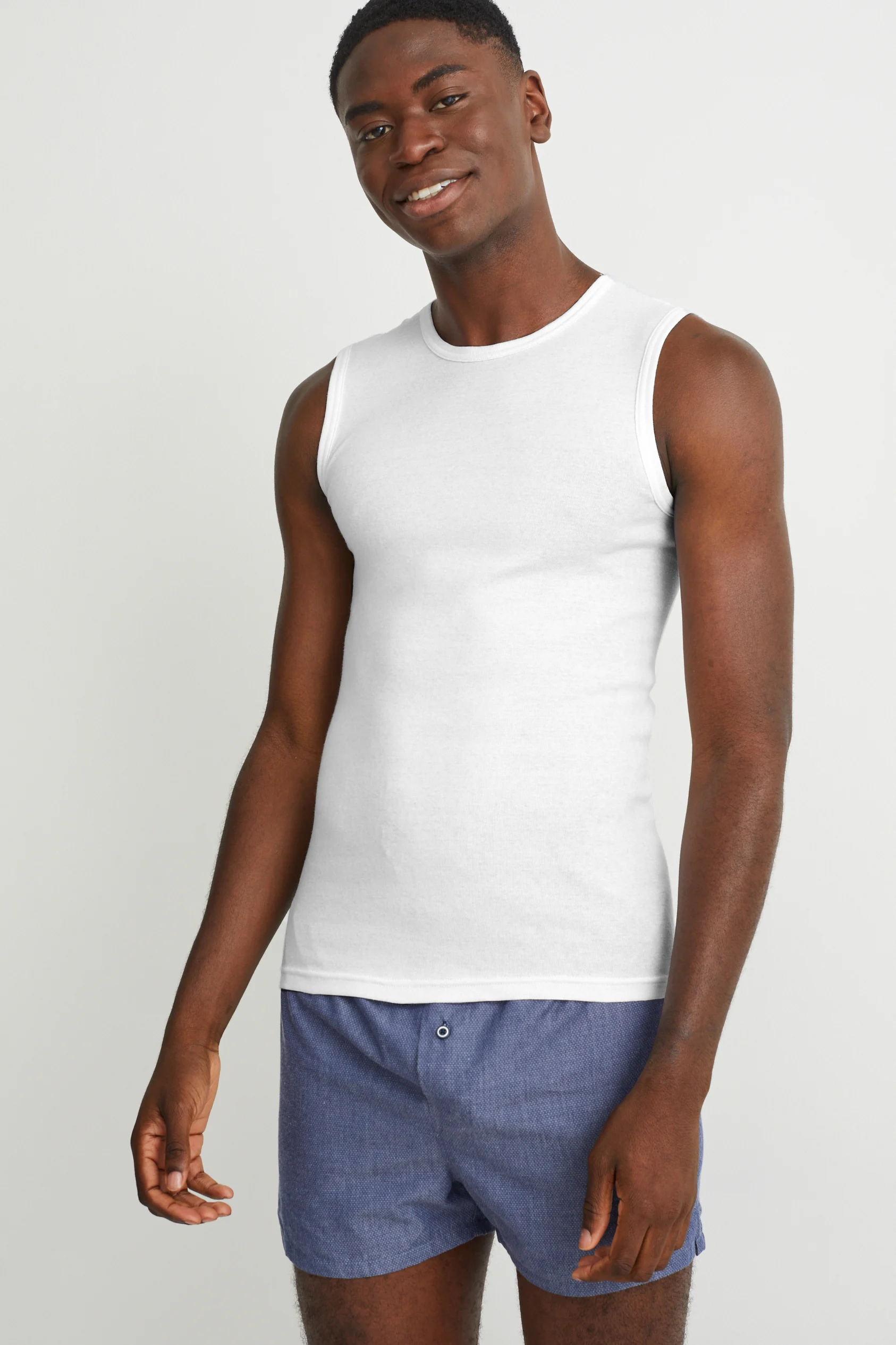 Multipack of 3 - vest top - skinny rib - seamless