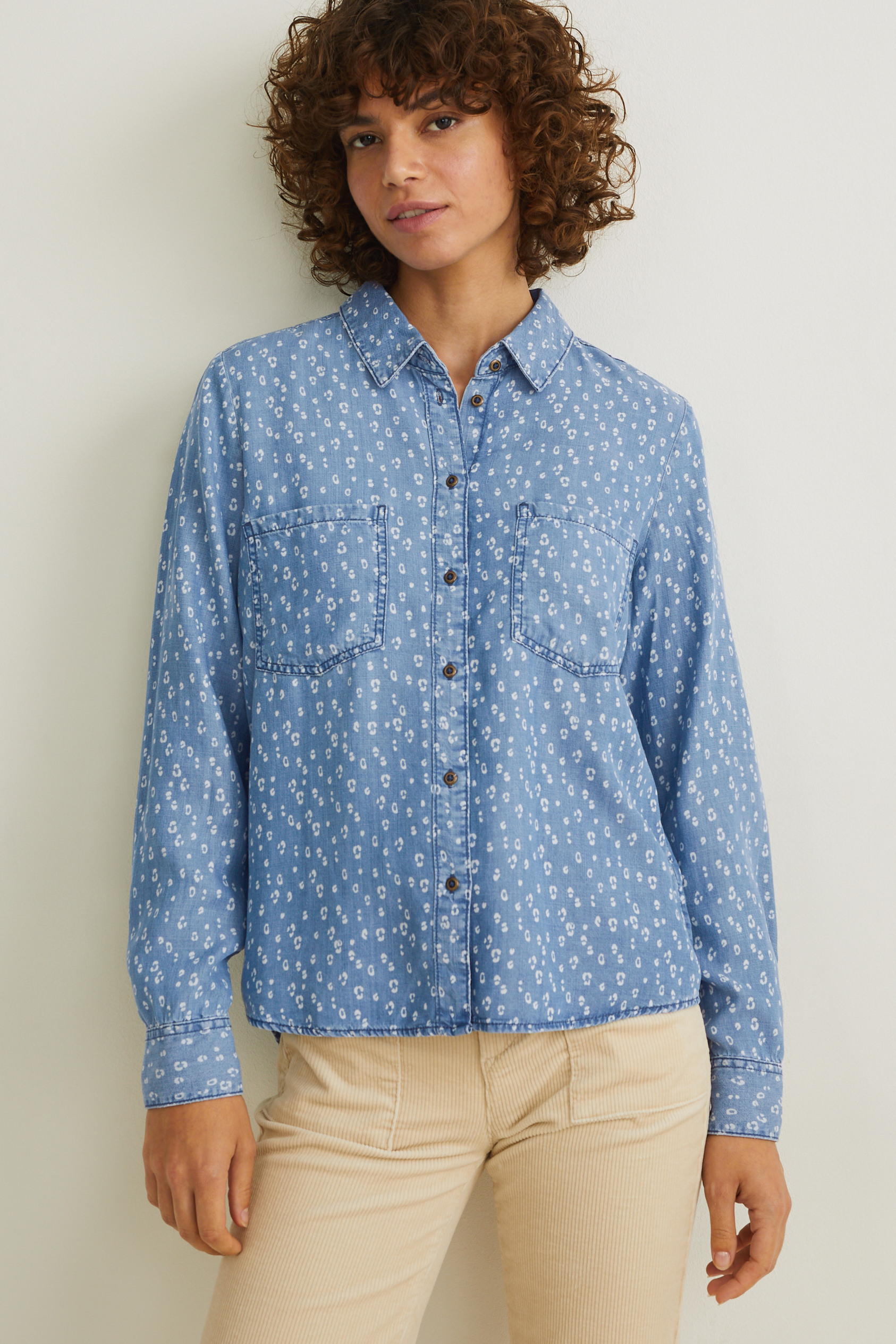 Blouse - patterned