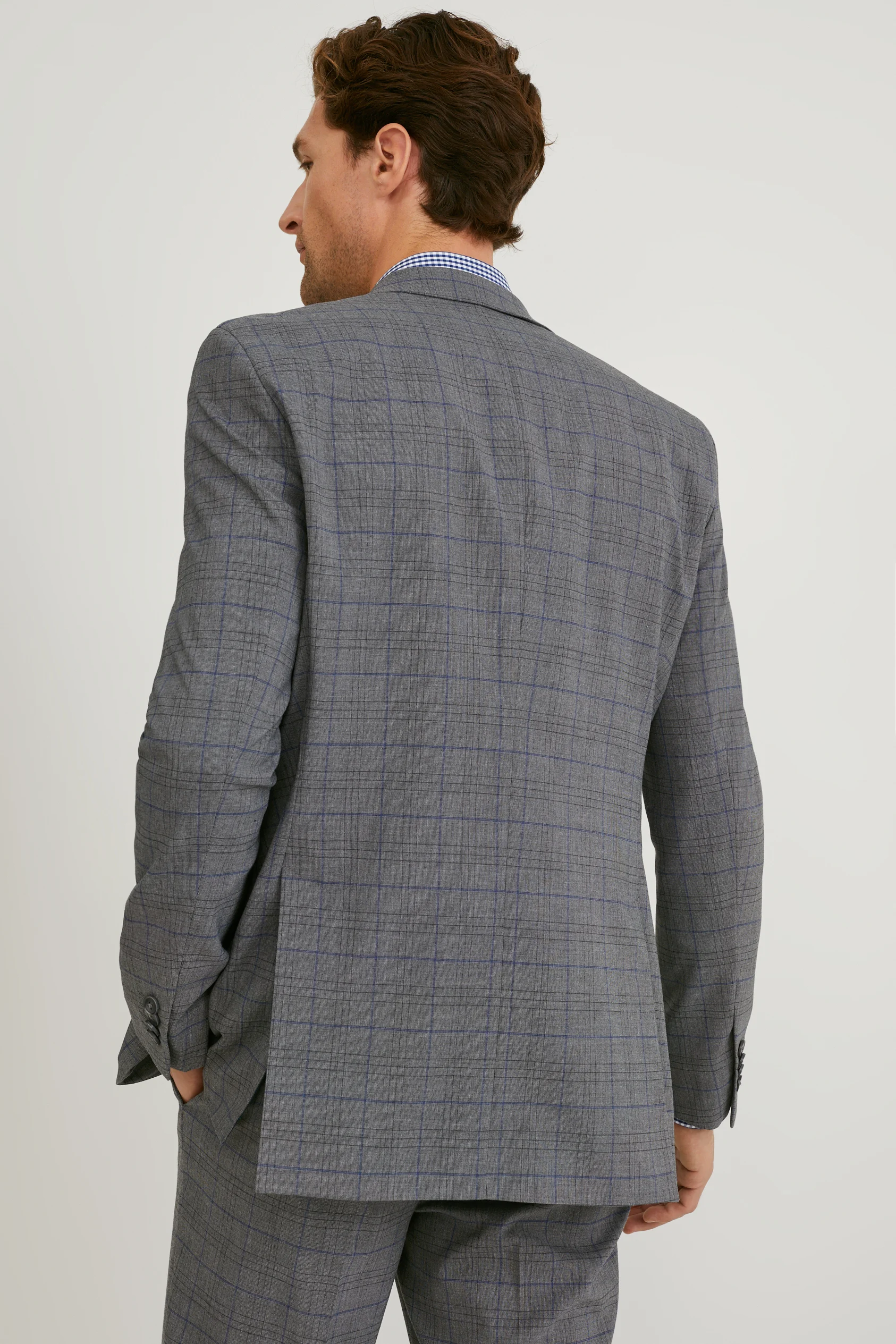 Mix-and-match tailored jacket - regular fit - LYCRA? - check