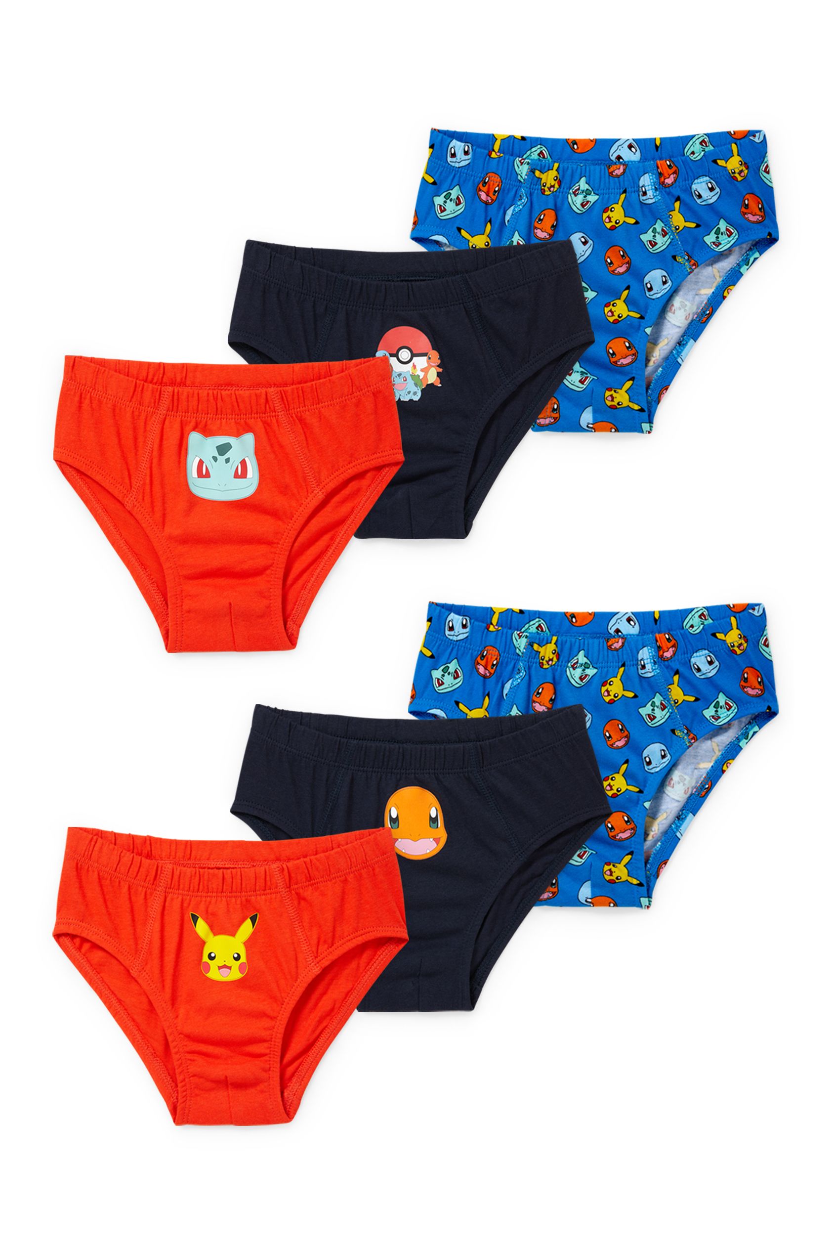 Multipack of 6 - Pokémon - briefs