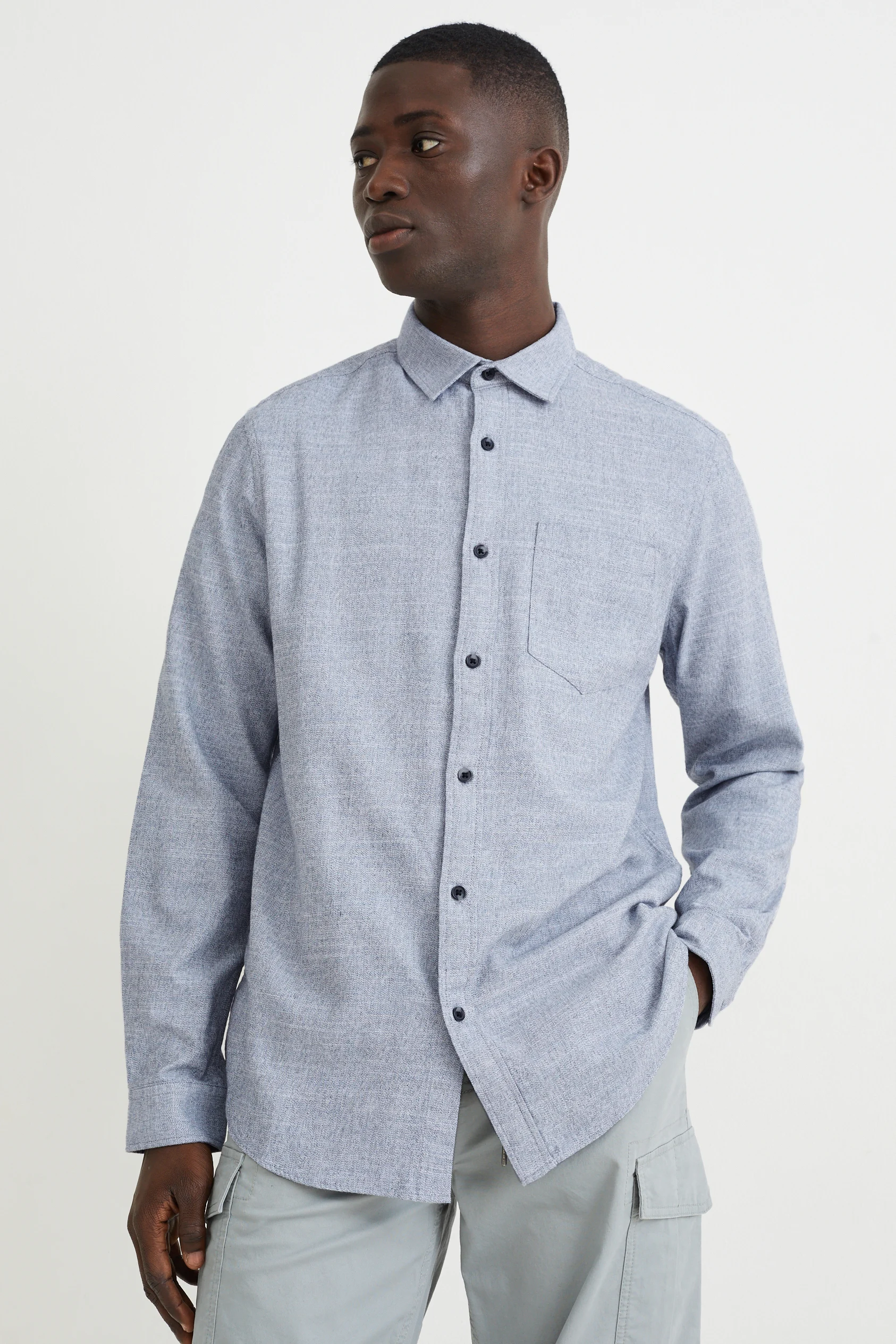 Shirt - regular fit - Kent collar